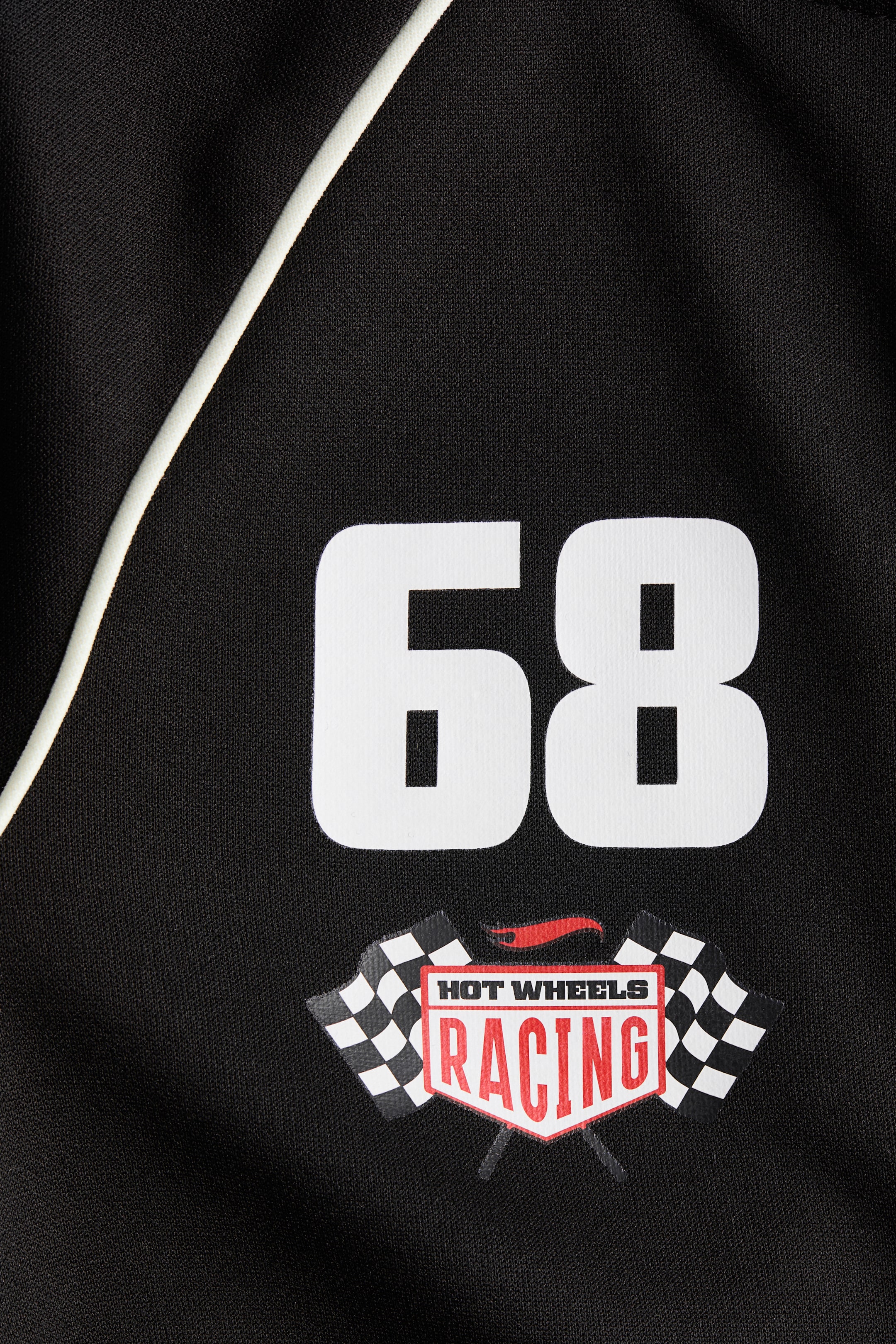 Ampliar la imagen: Chamarra deportiva con diseño - Negro/Hot Wheels - Kids | H&M MX 3