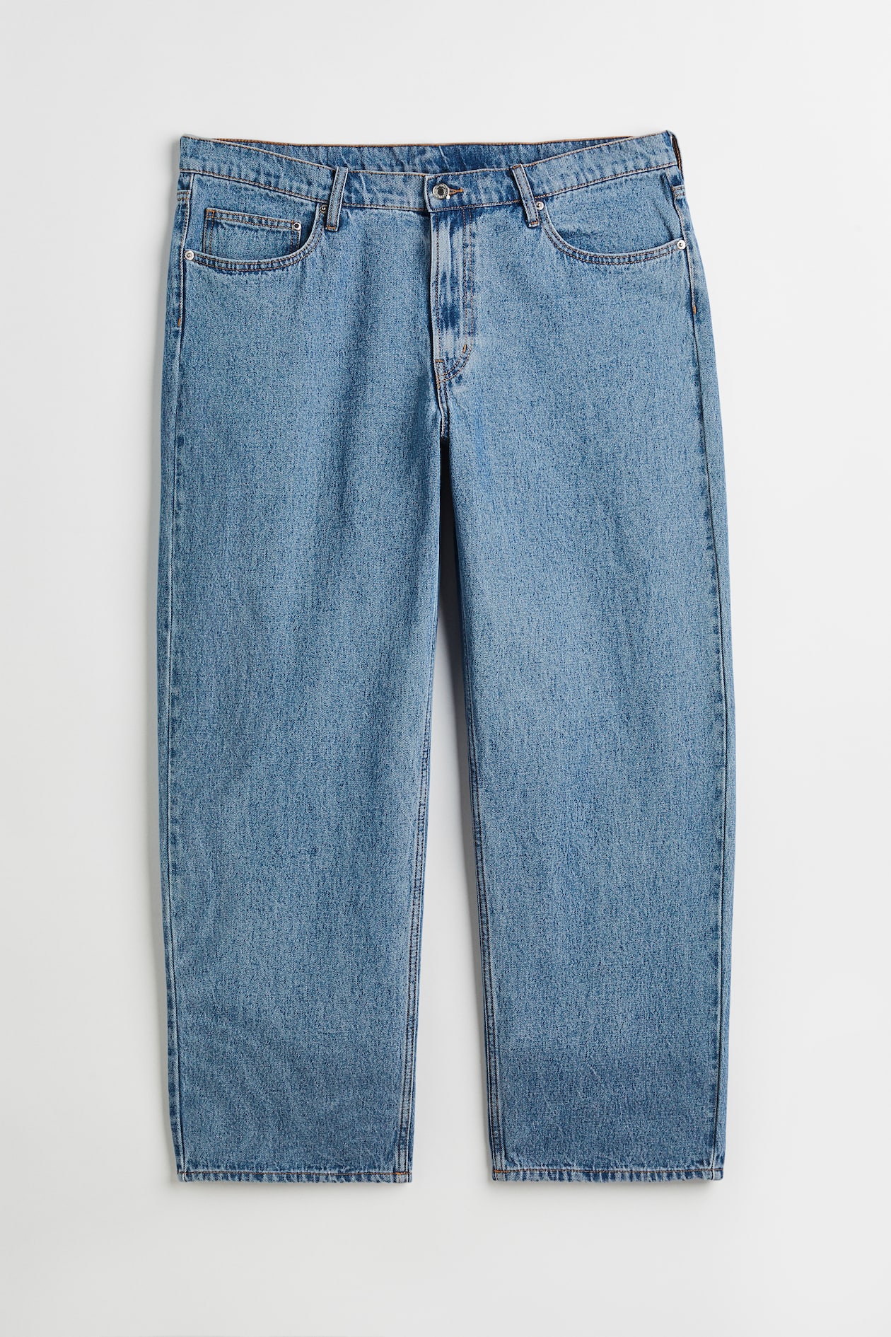 H&M+ 90s Baggy Low Jeans - Denim blue - Ladies | H&M US