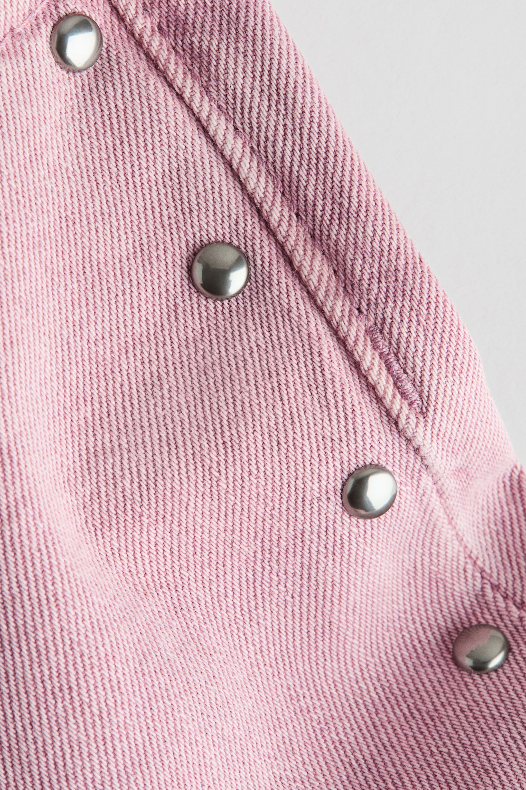 View larger image: Flared Leg Low Jeans - Washed denim pink - Kids | H&M US 2