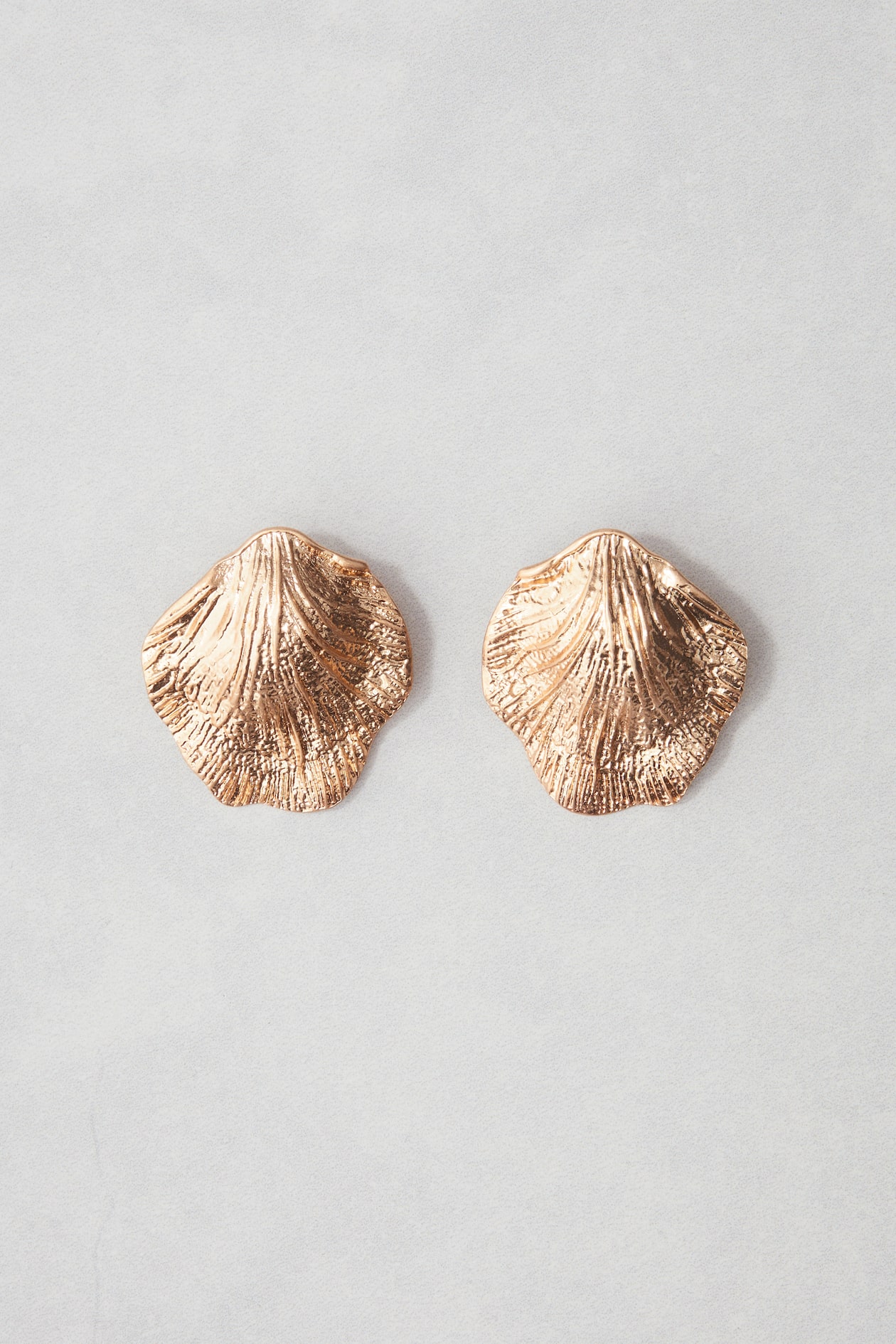 Orecchini Pendenti A Conchiglia In Argento 925 - Cut Out, 3,3 Cm, Con Gancio A Pesce