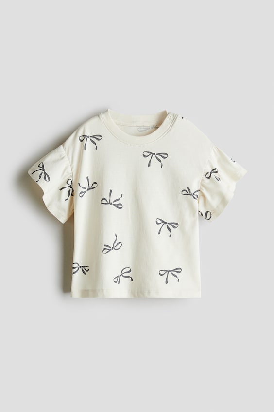 Детские топы H&M Printed Cotton Top