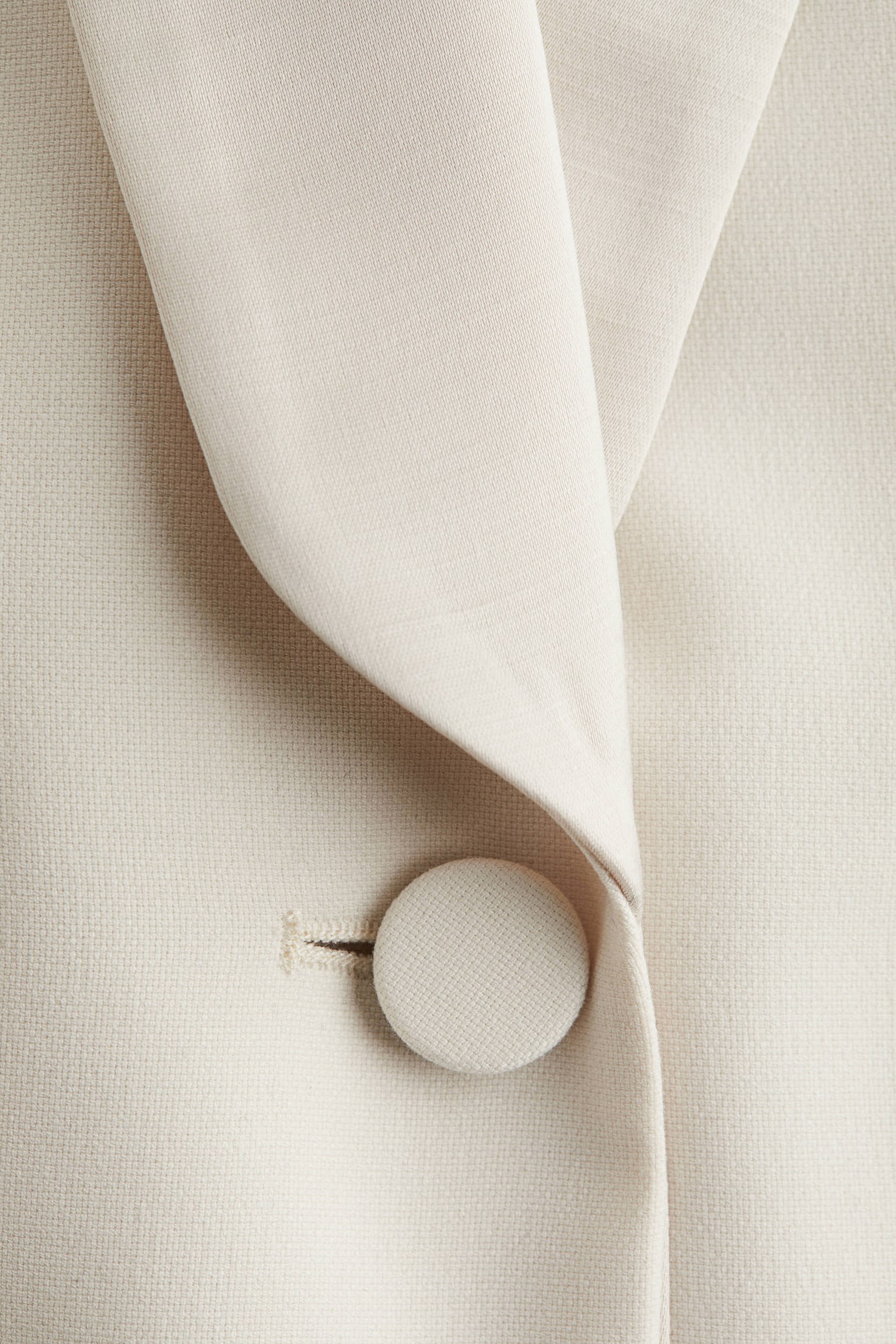 Kamizelka smokingowa - Jasnobeżowy/Czarny - 3