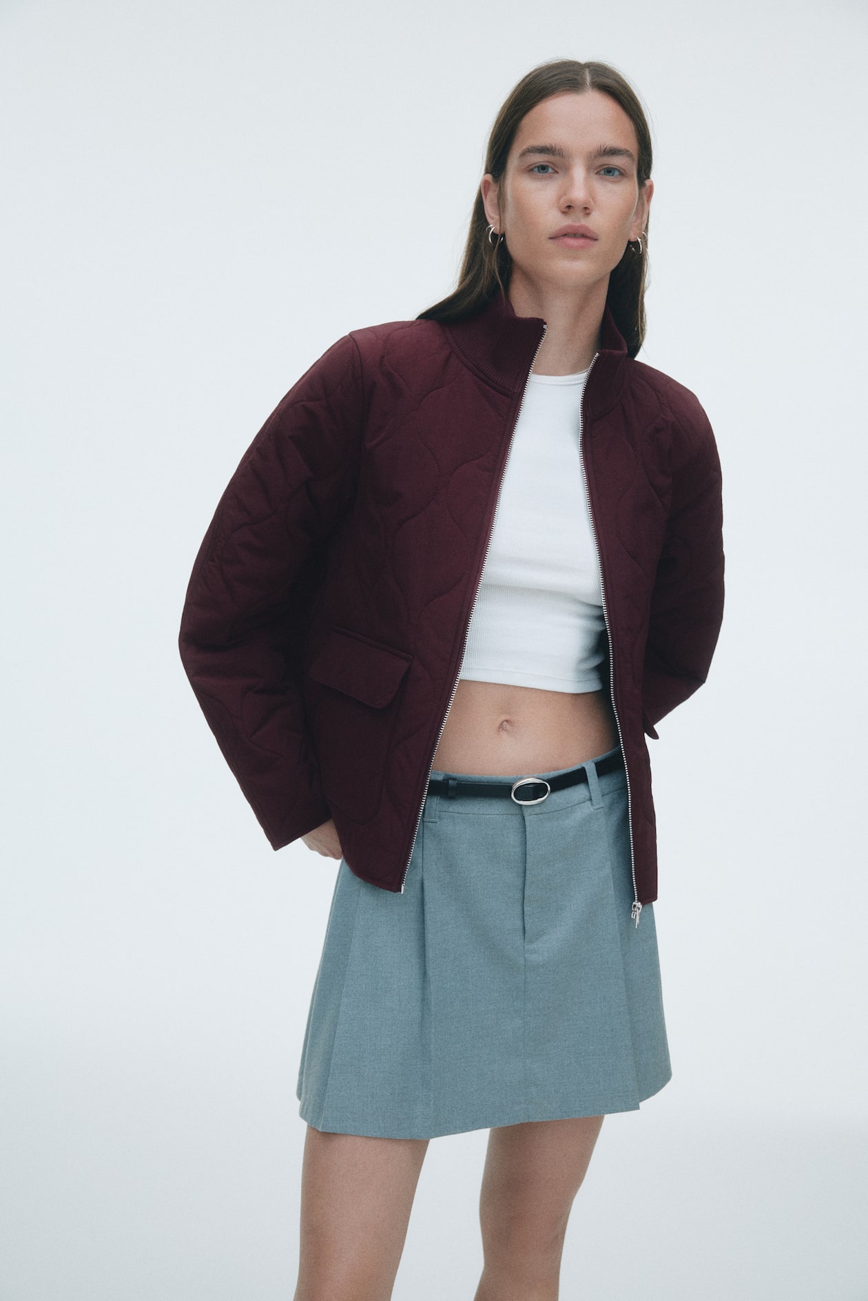 Oversized Quilted Jacket