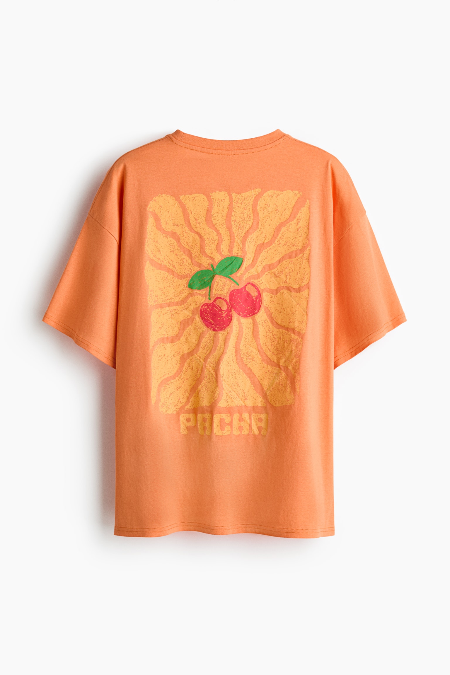 Oversized print-motif T-shirt - Orange/Pacha/Green/Woodstock/Blue/Degas/Powder pink/The Doors/Light beige/Monet/Light steel blue/The Cure/Dark blue/apoh/Light orange/Grateful Dead/Cream/Pacha/Dark brown/Pacha - 2
