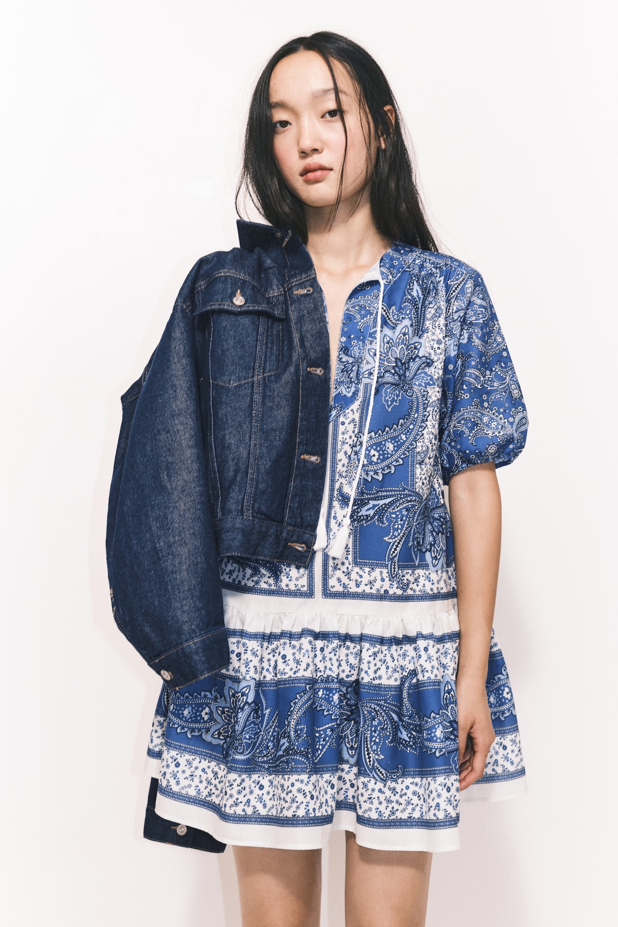 Flared-Hem Dress - image 3