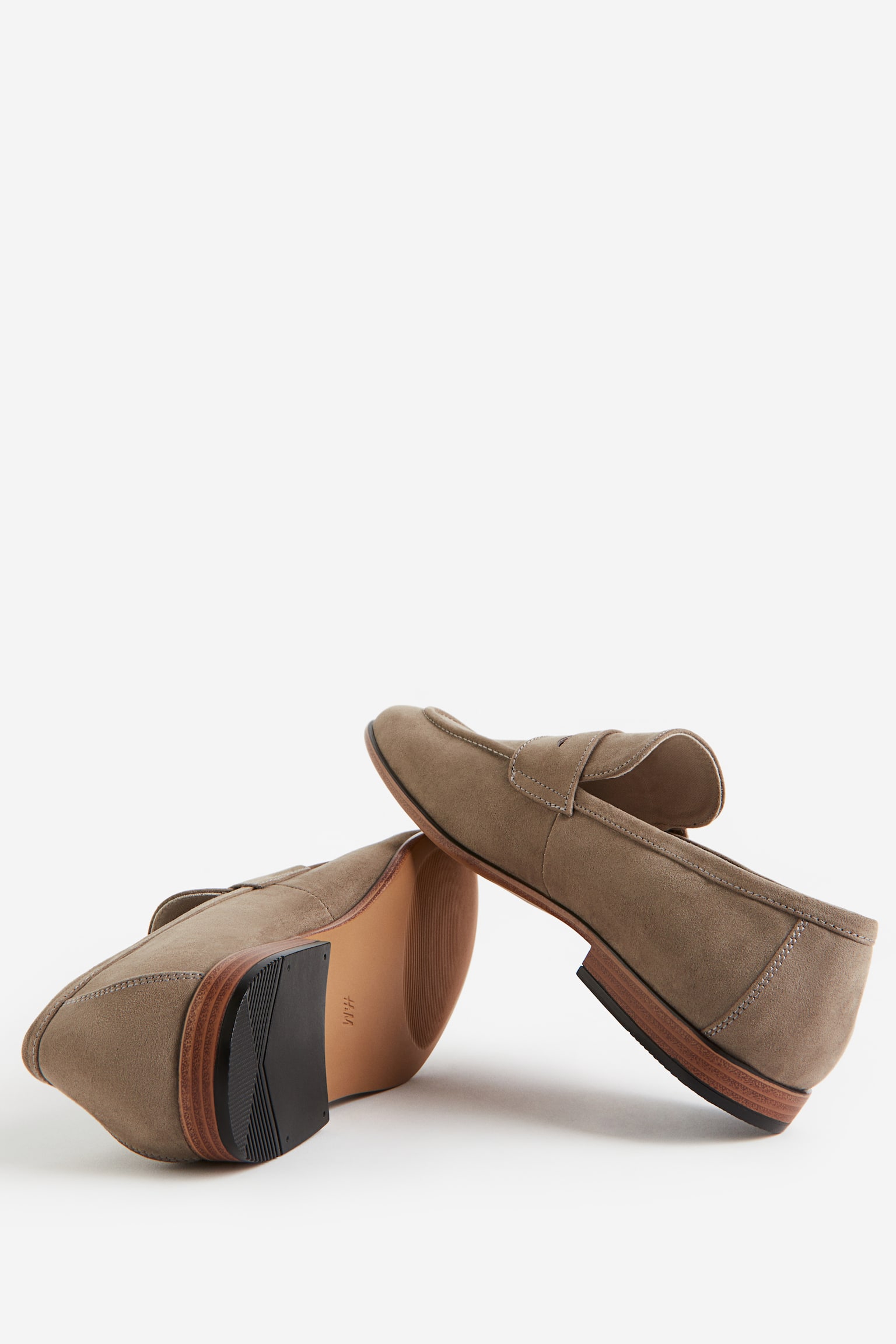 Loafers - Dark beige/Black - 4