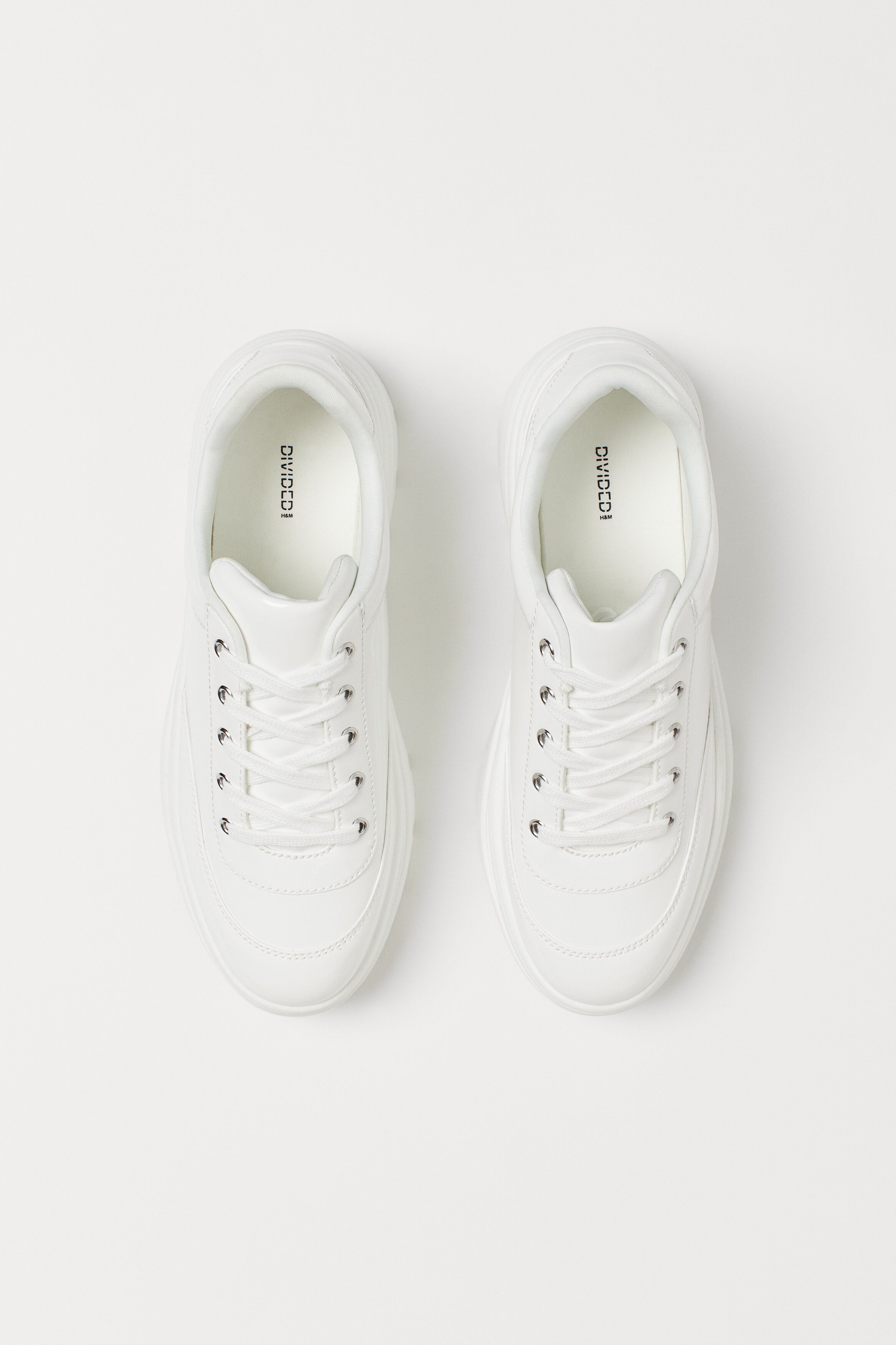 H and m platform sneakers hotsell