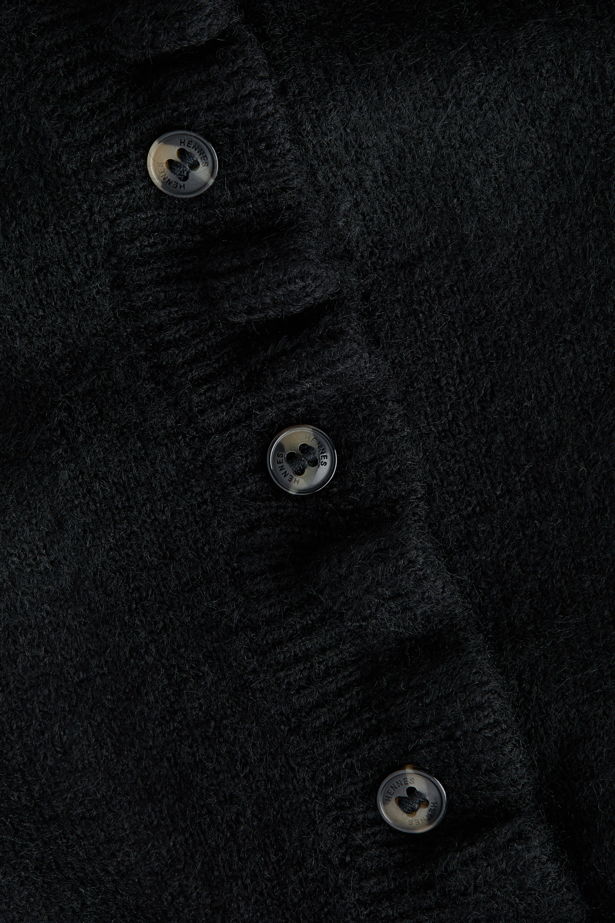 Vis større bilde: Cardigan med volanger - Sort - DAME | H&M NO 7