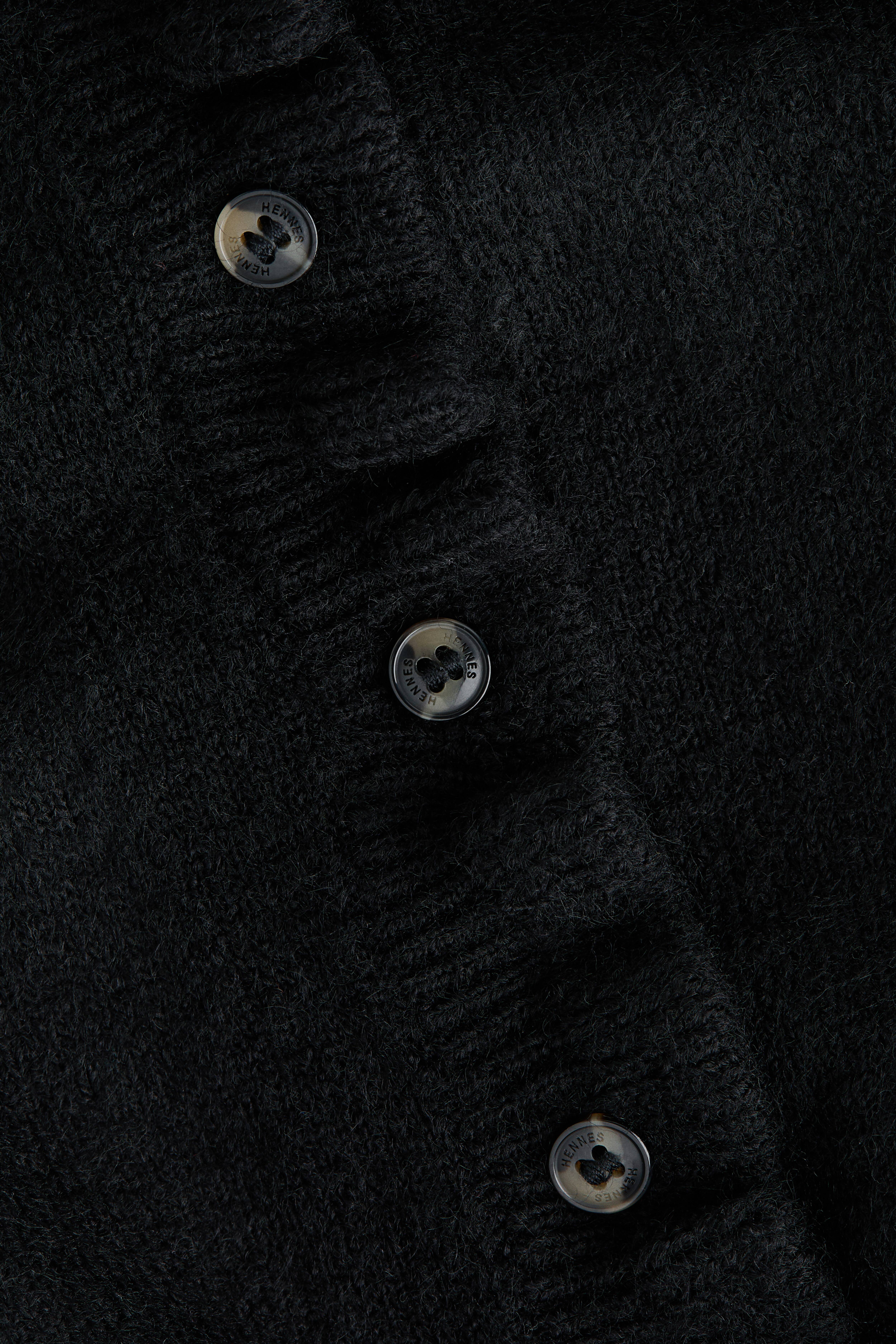 Ruffle-Trimmed Cardigan