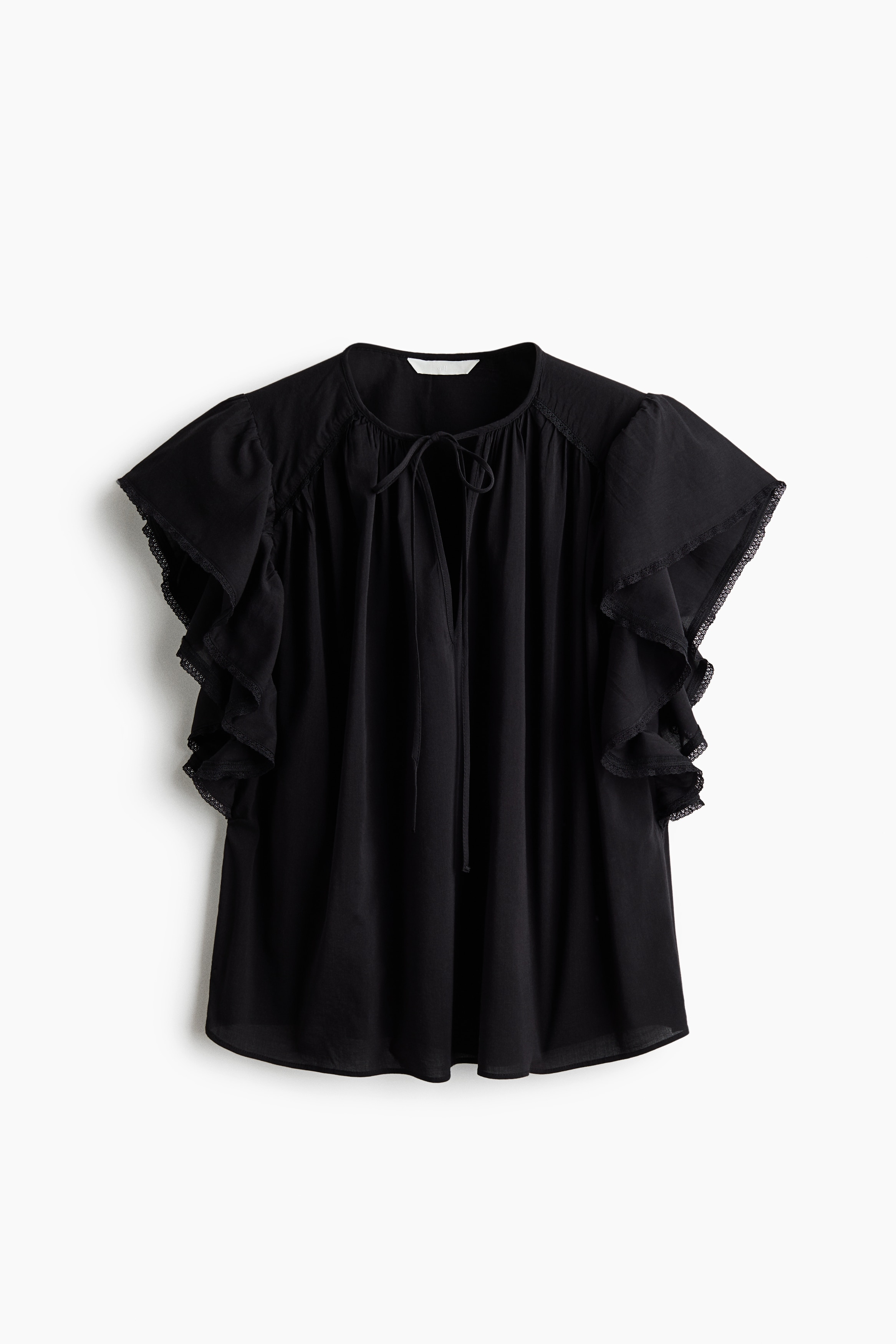 Oversized Lace-Trimmed Blouse from H&M - $24.99