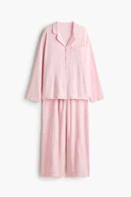 Pyjamas i bomullsmuslin