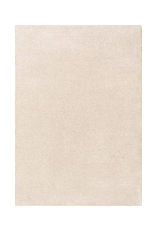 Wollen Vloerkleed Bent - Crème - 1