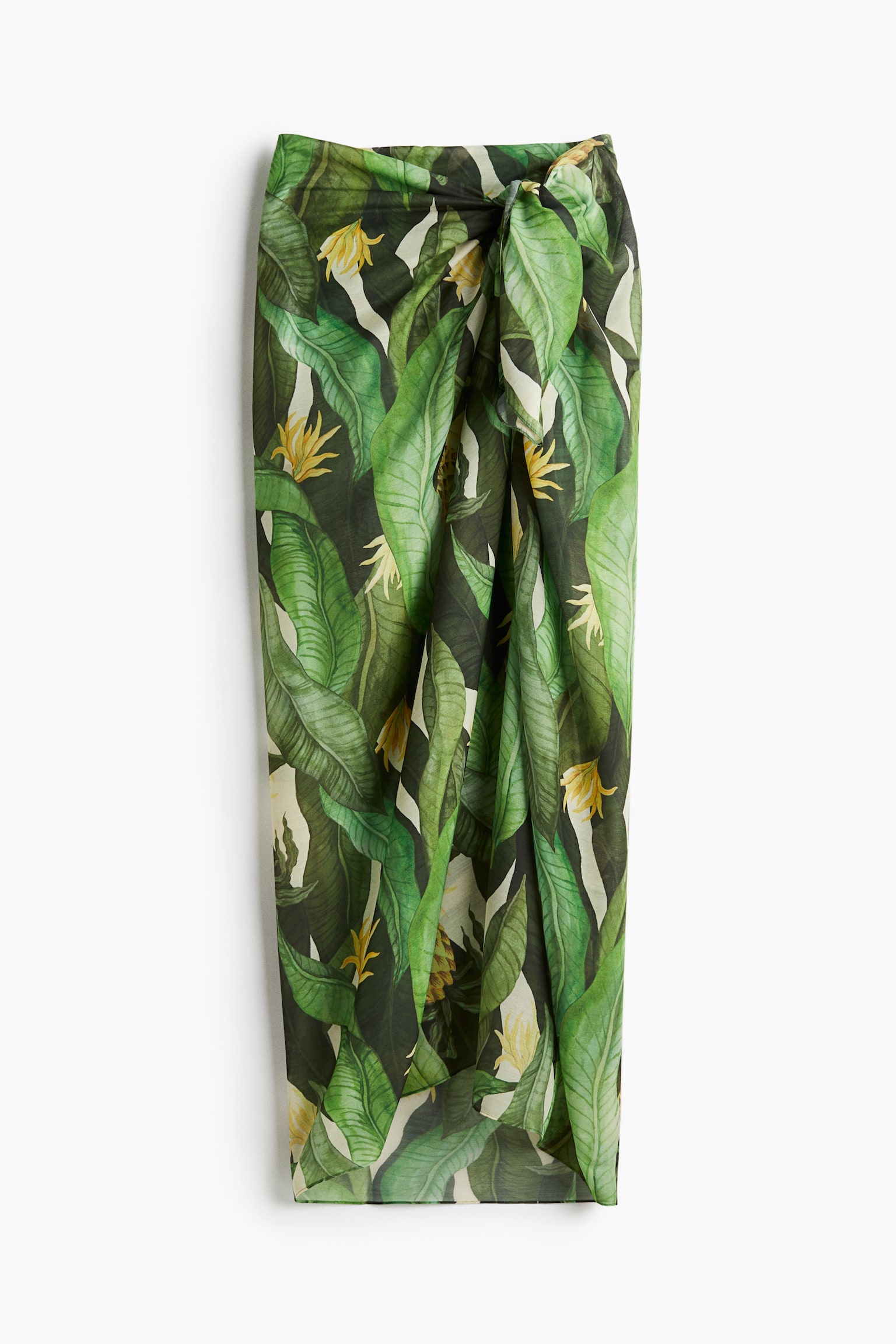 Pareo - Verde/Diseño/Café/Diseño de leopardo - 1