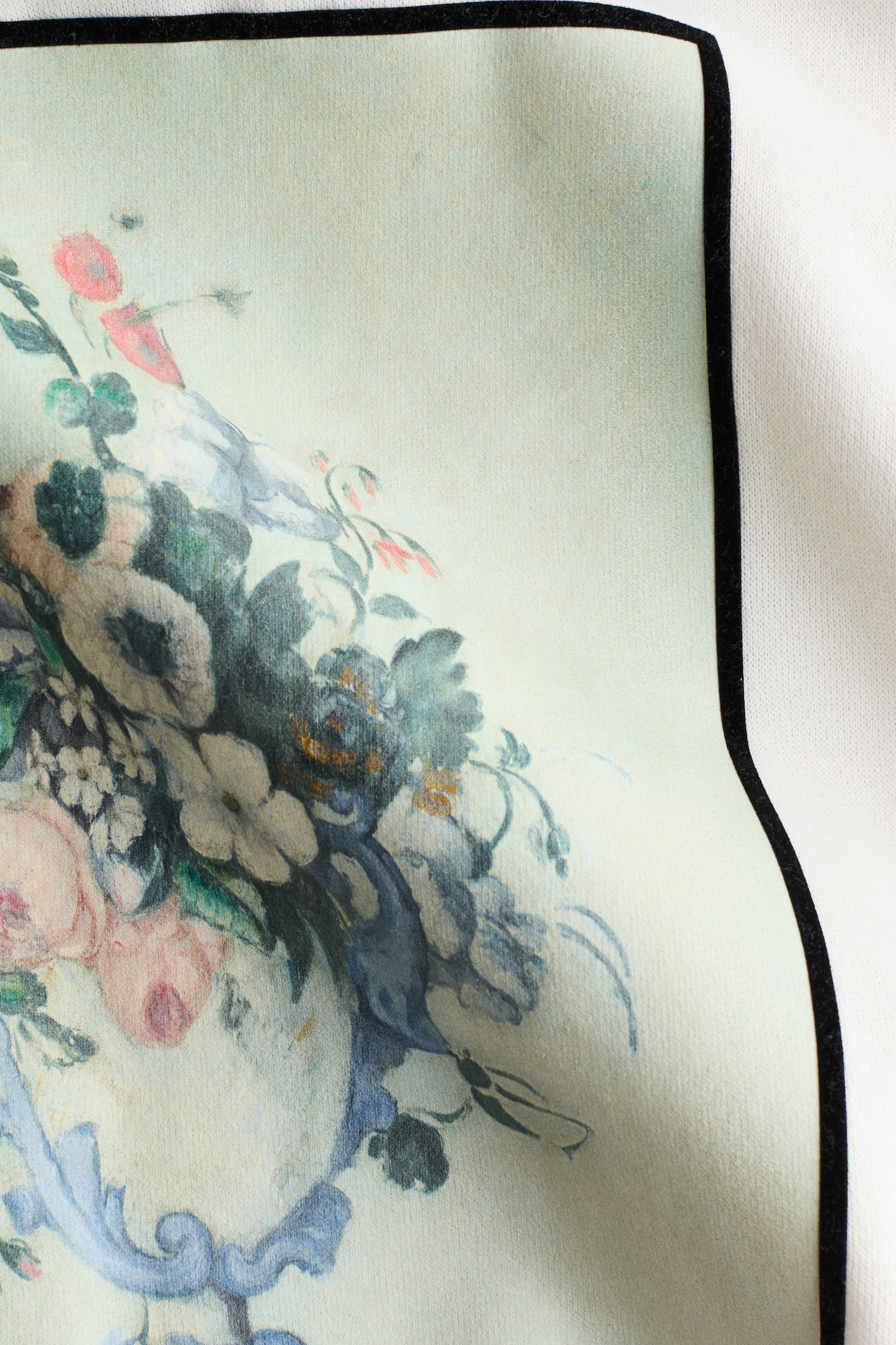 Oversized print-motif sweatshirt - Light beige/Cezanne/Blue/Monet/Pink/Matisse - 2