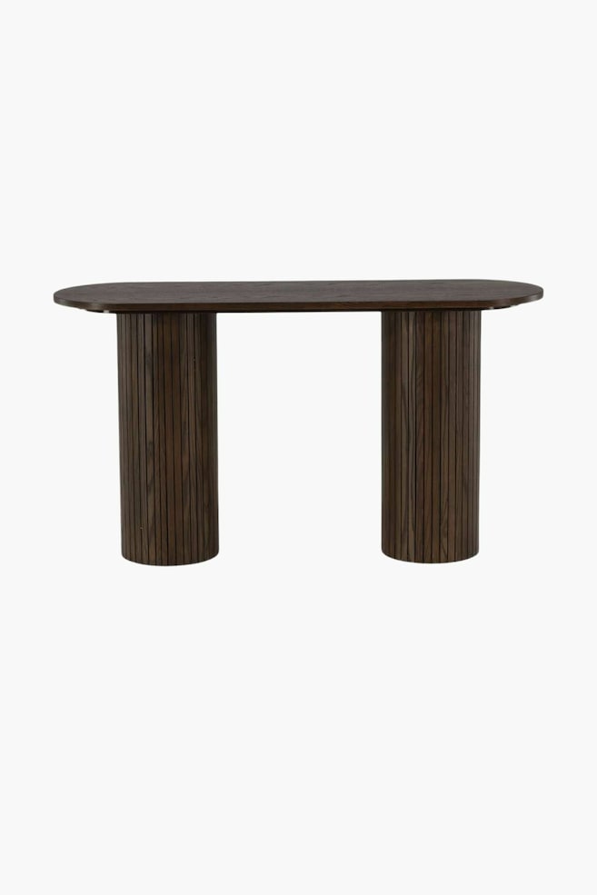 Bianca Console Table D'appoint - Mdf, Mocca/Mdf, Blanchisse/Mdf, Noir - 1