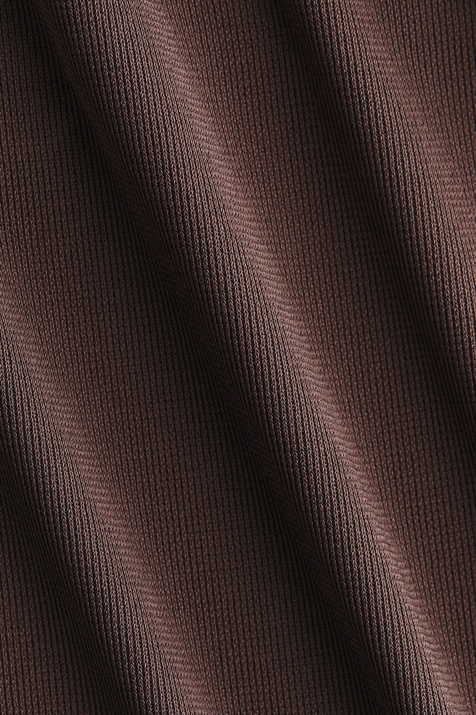 One-shoulder top - 深咖啡色/深綠色/黑色/奶油色 - 3