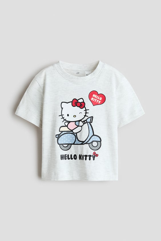 Детские футболки H&M Cotton T-Shirt with Printed Motif