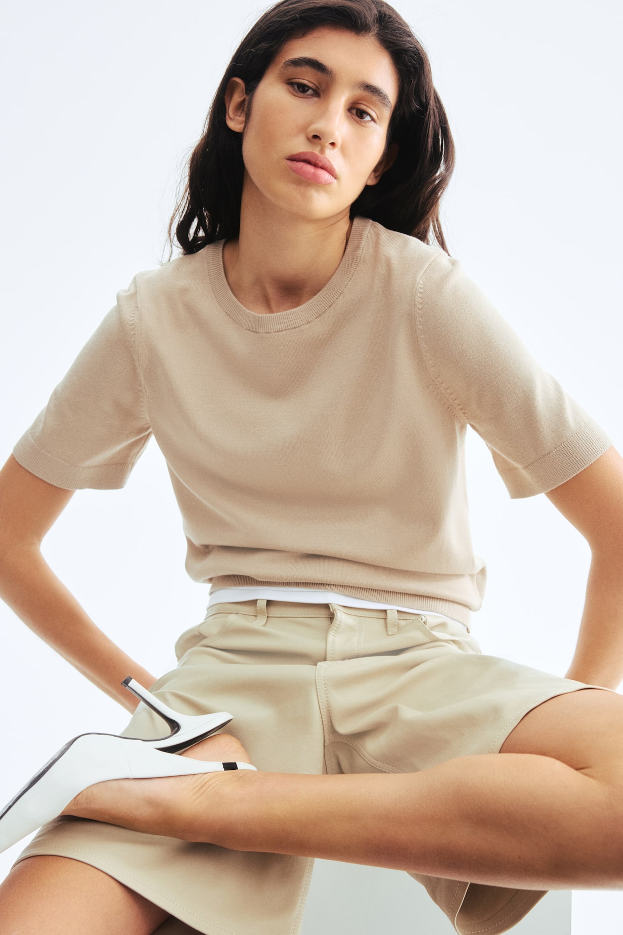 Fine-Knit Top