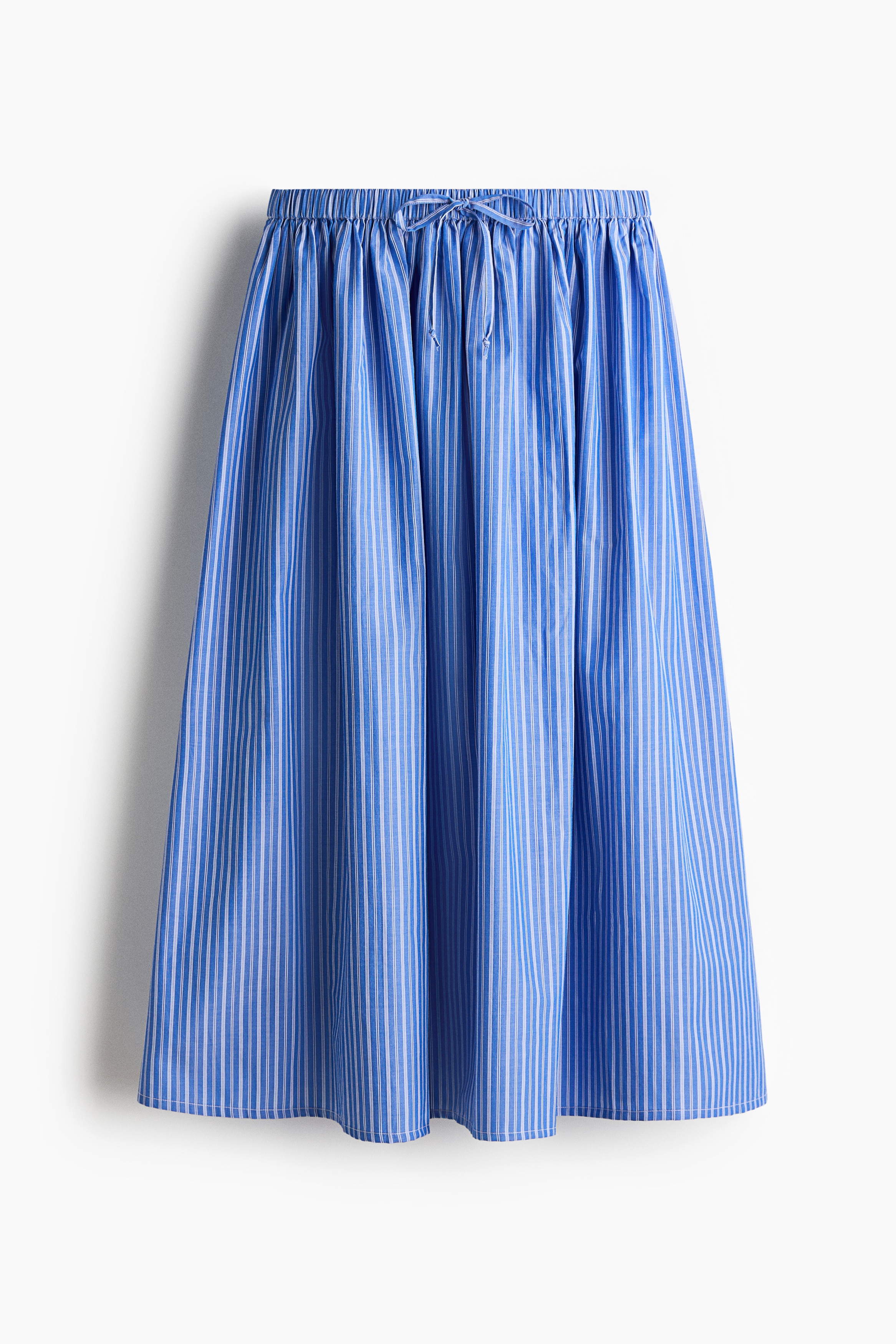 A-line midi skirt - Blue