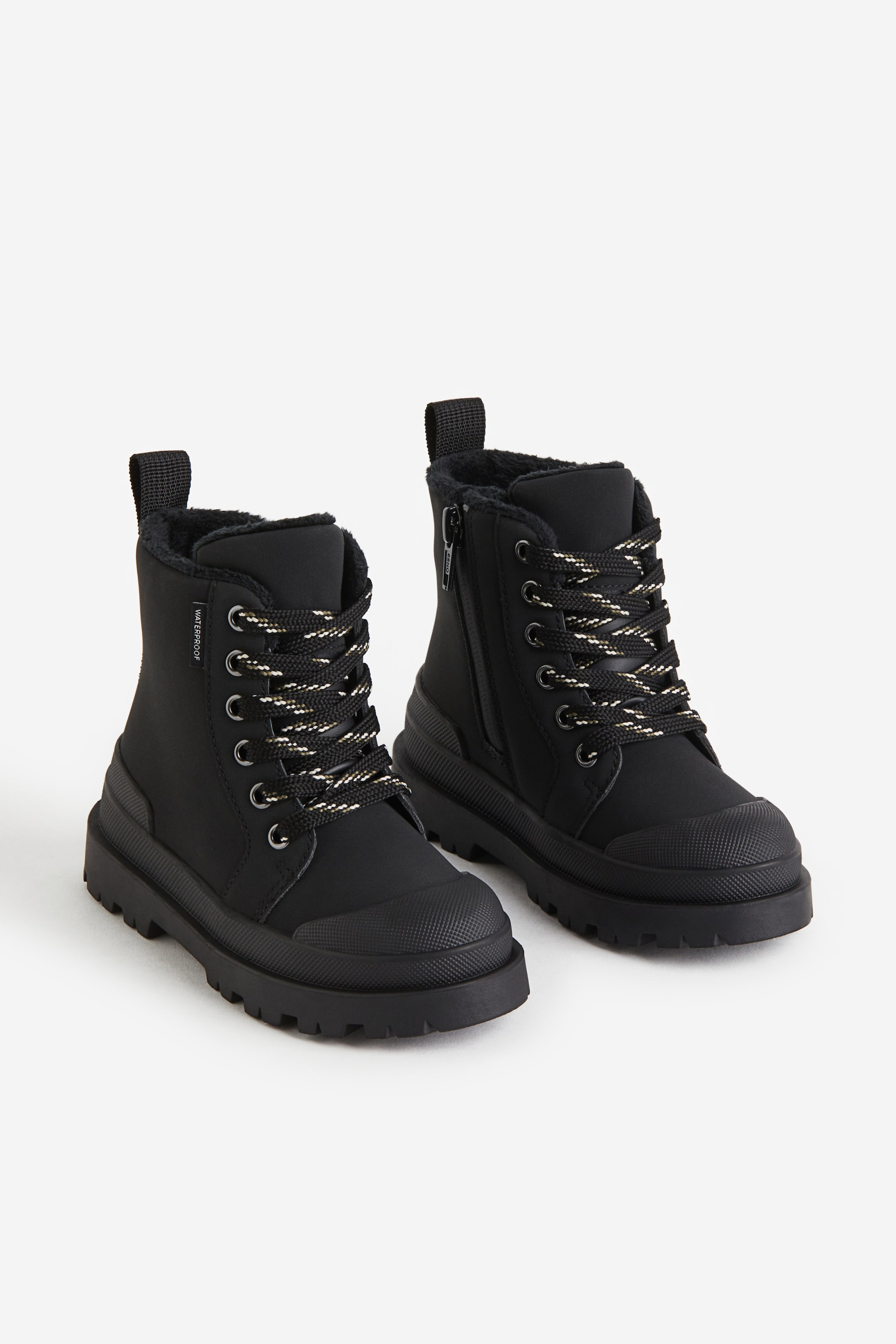 Waterproof Lace-up Boots