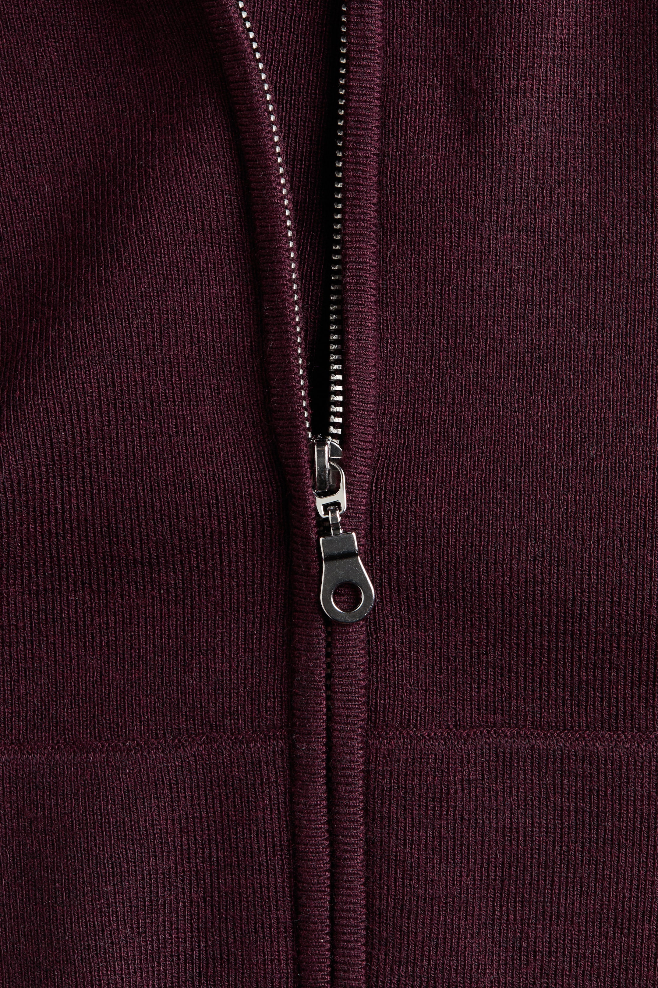 Женские куртки H&M Fine-Knit Hooded Jacket — фото 6