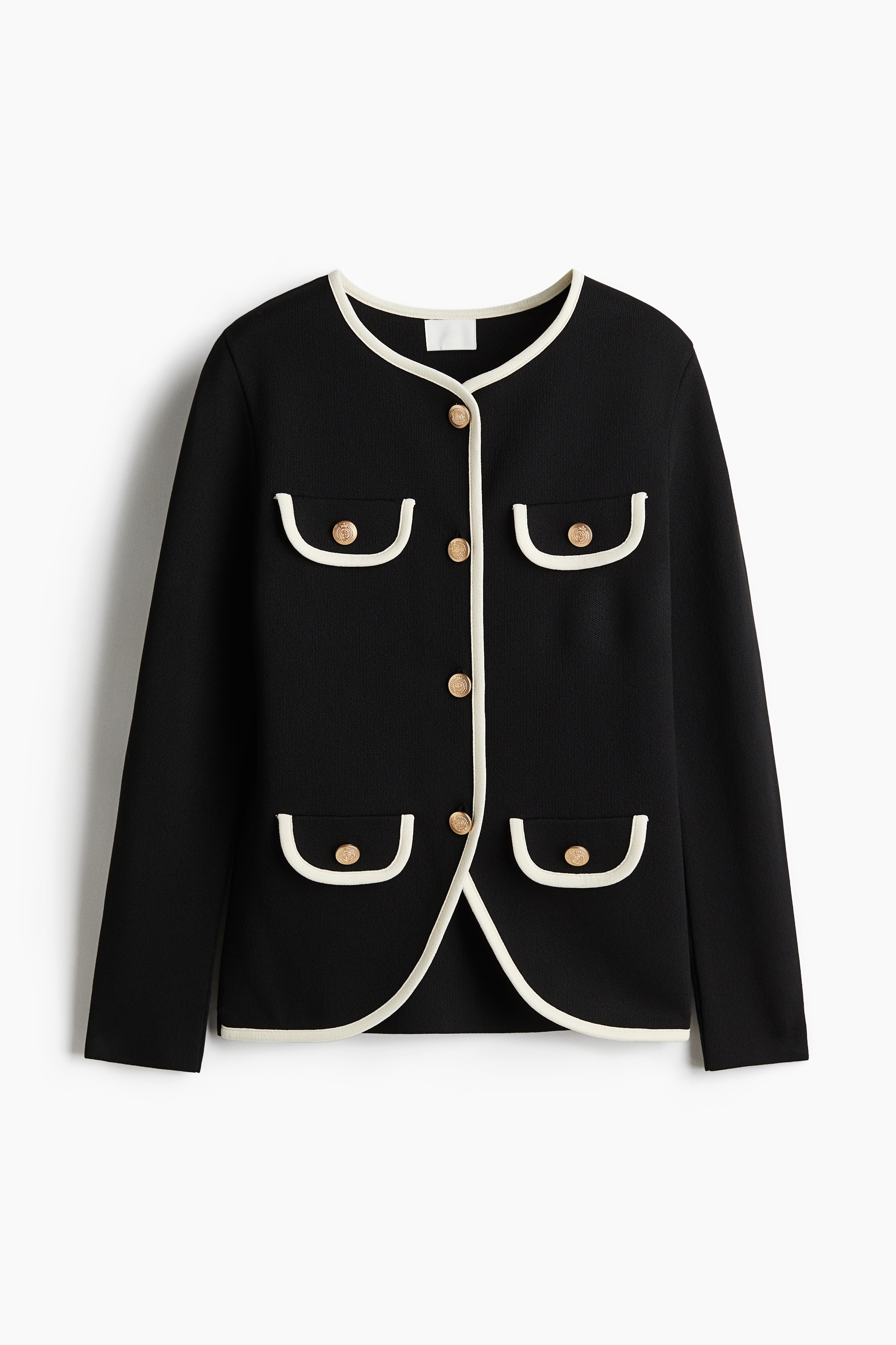 Cardigan in maglia - Nero