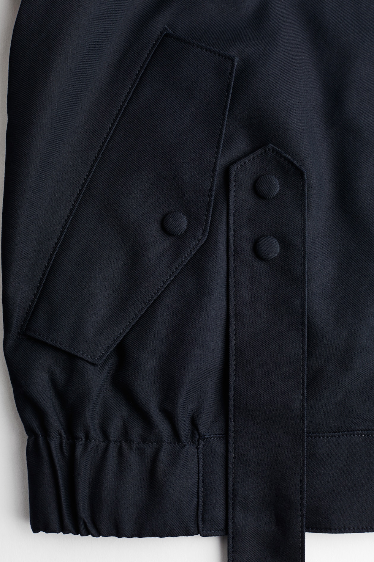 Twill Jacket with Collar - image 2
