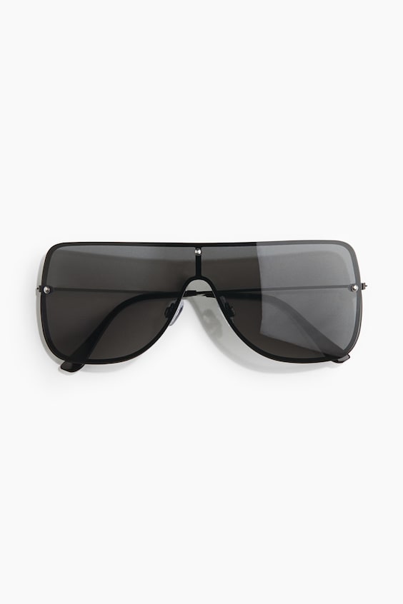 Женские солнцезащитные очки H&M Visor Sunglasses, цвет: Чёрный