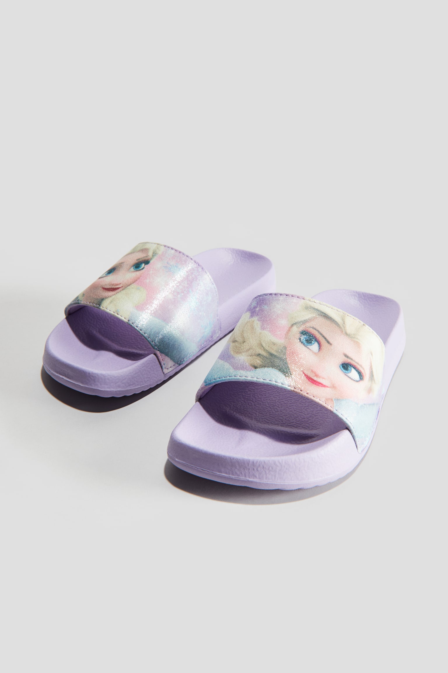 Print Slides - Light purple/Frozen/Light pink/Barbie - 1