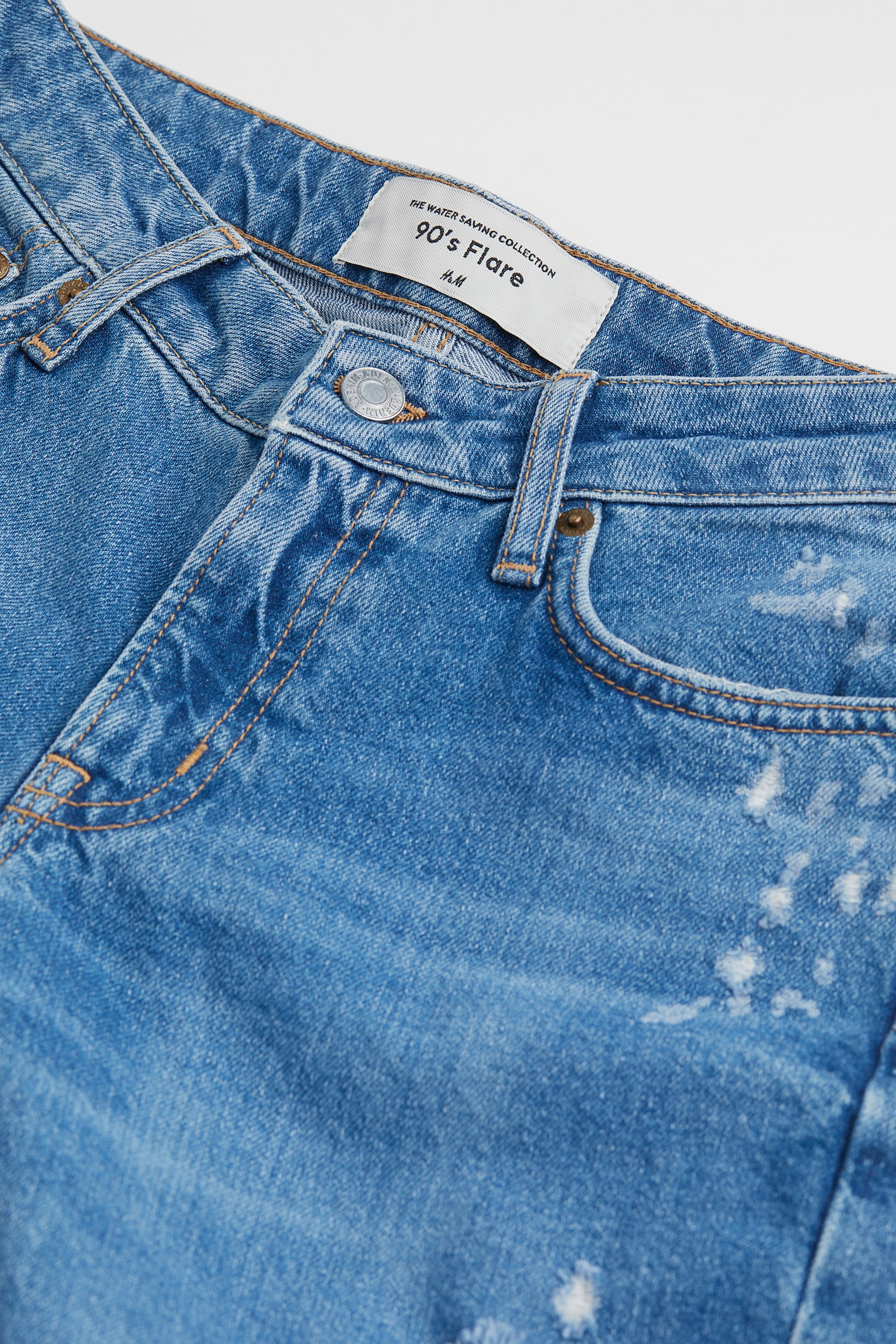 90s Flare Low Jeans - Denim blue - 2