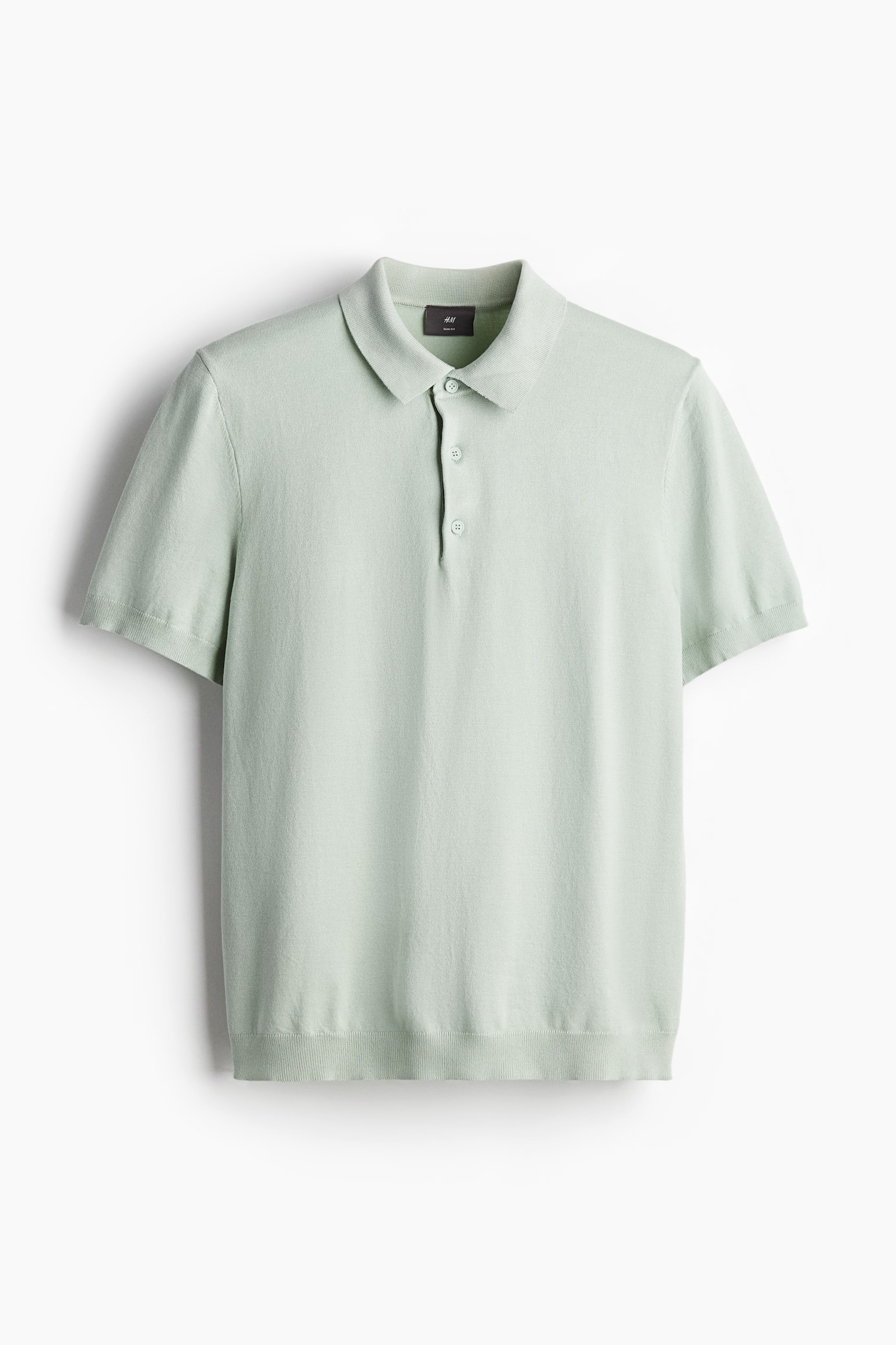 Slim Fit Polo shirt - Mint green/White/Light blue/Yellow/Navy blue/Beige marl - 2