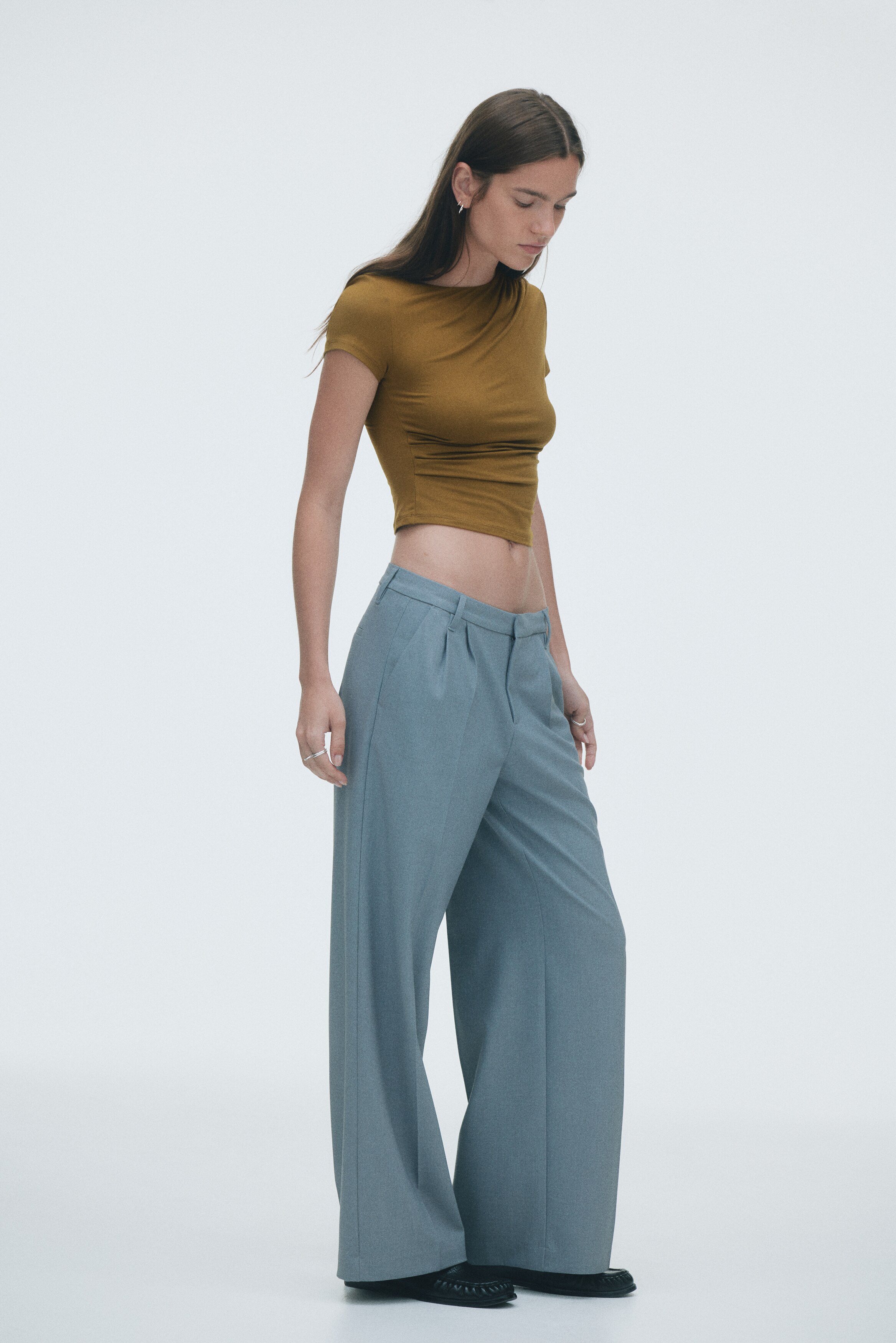 Draped top