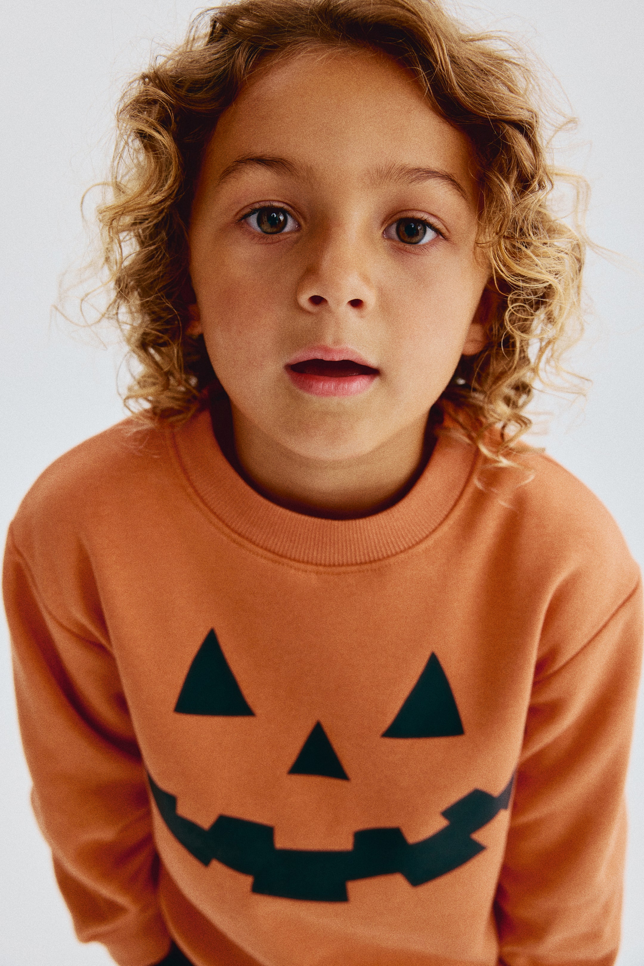 Printed Brushed-Inside Sweatshirt
