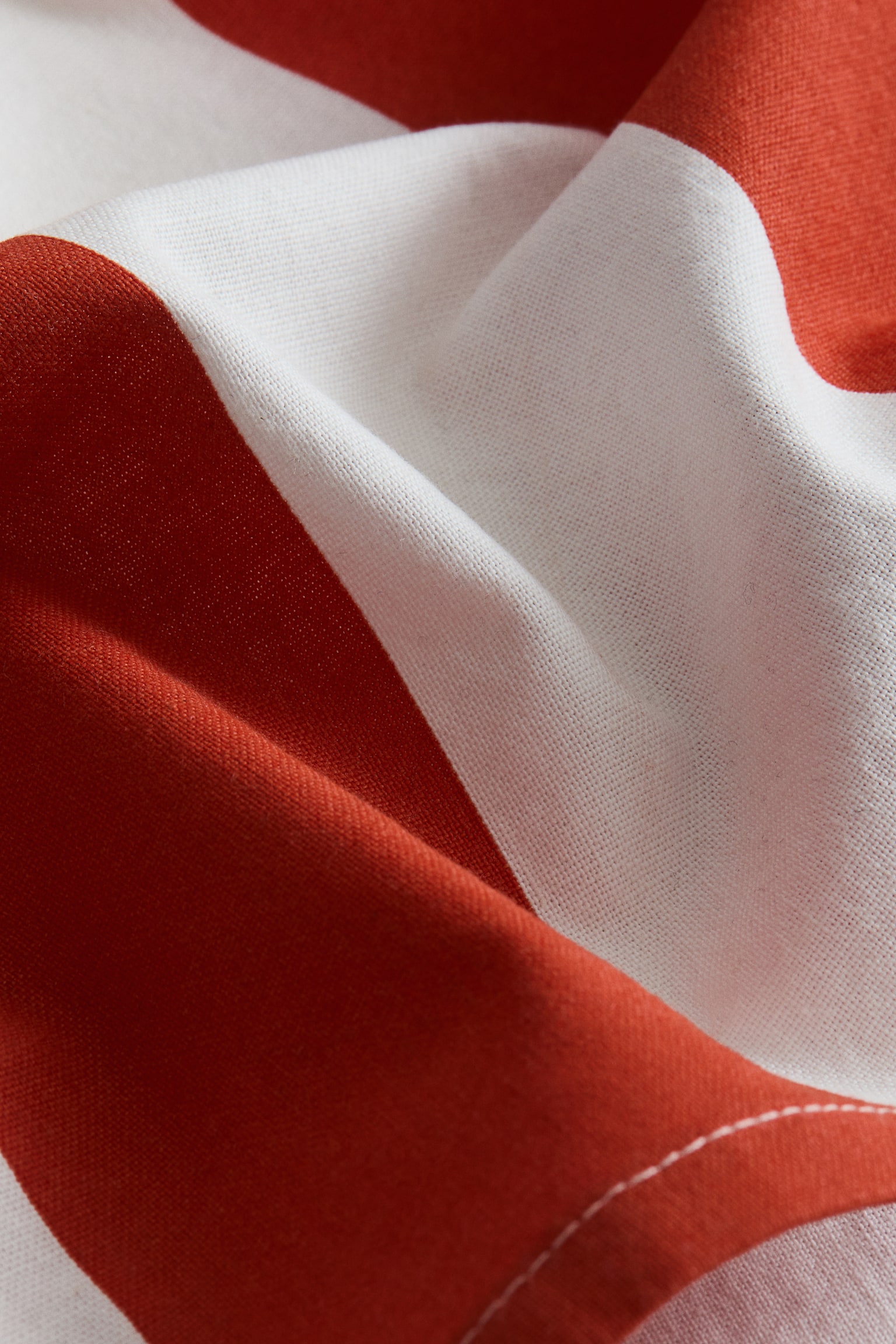Striped cotton tablecloth - Bright red/Striped/Blue/Striped/Dark green/Striped/Dark beige/Striped - 2