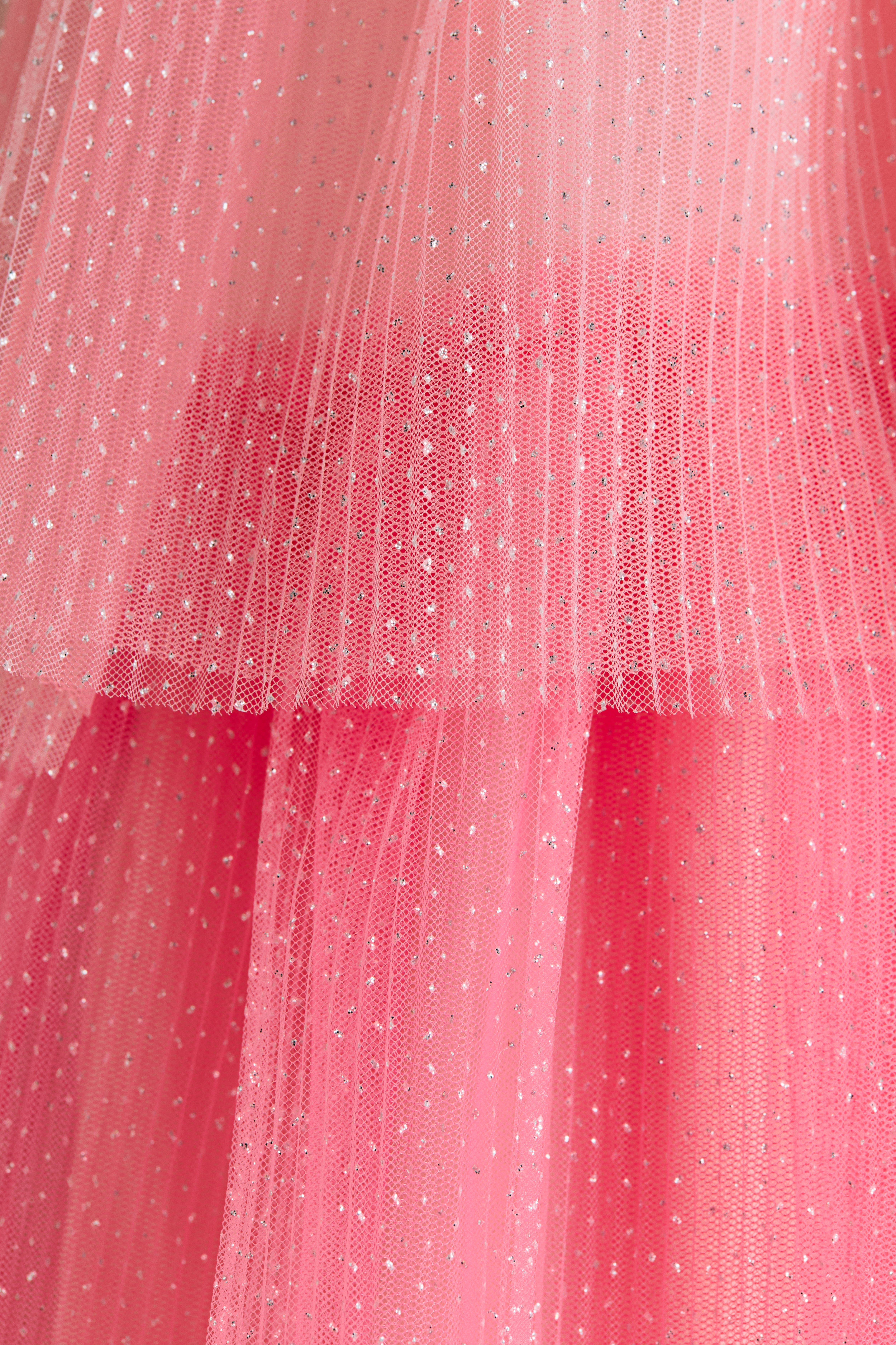 Tiered Tulle Dress
