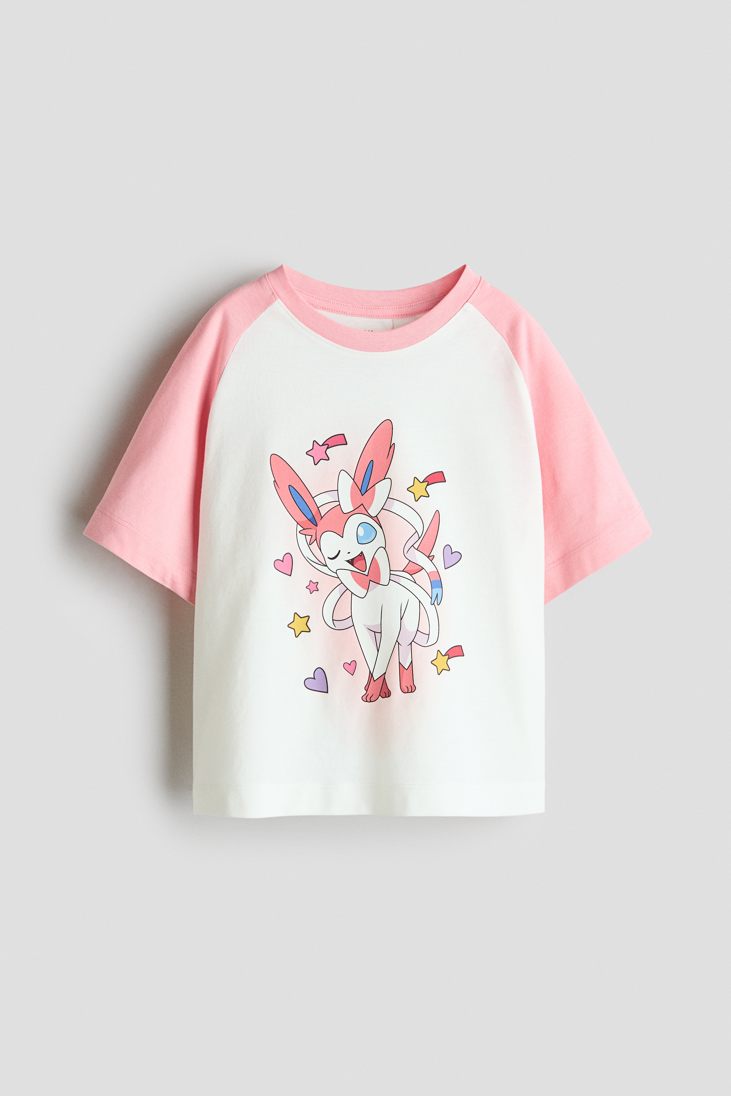 プリントTシャツ - ホワイト／ポケモン/ライトダスティパープル／ポケモン