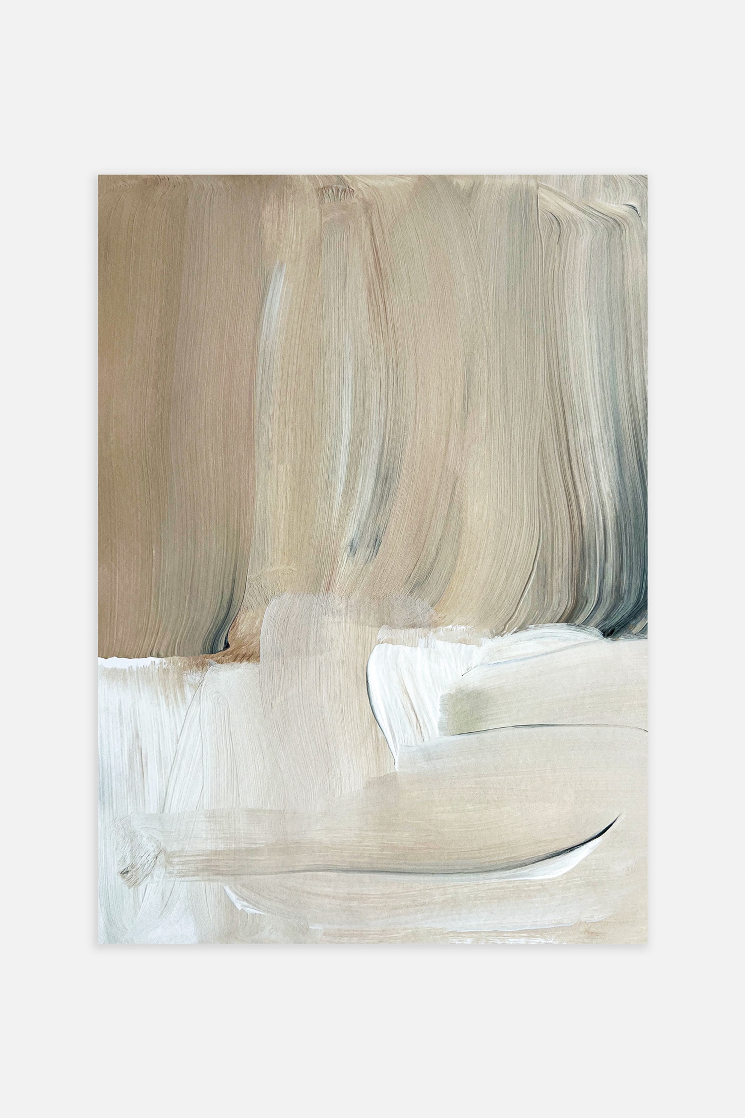 Abstraktes Poster - Sand And Sky/Open Sky