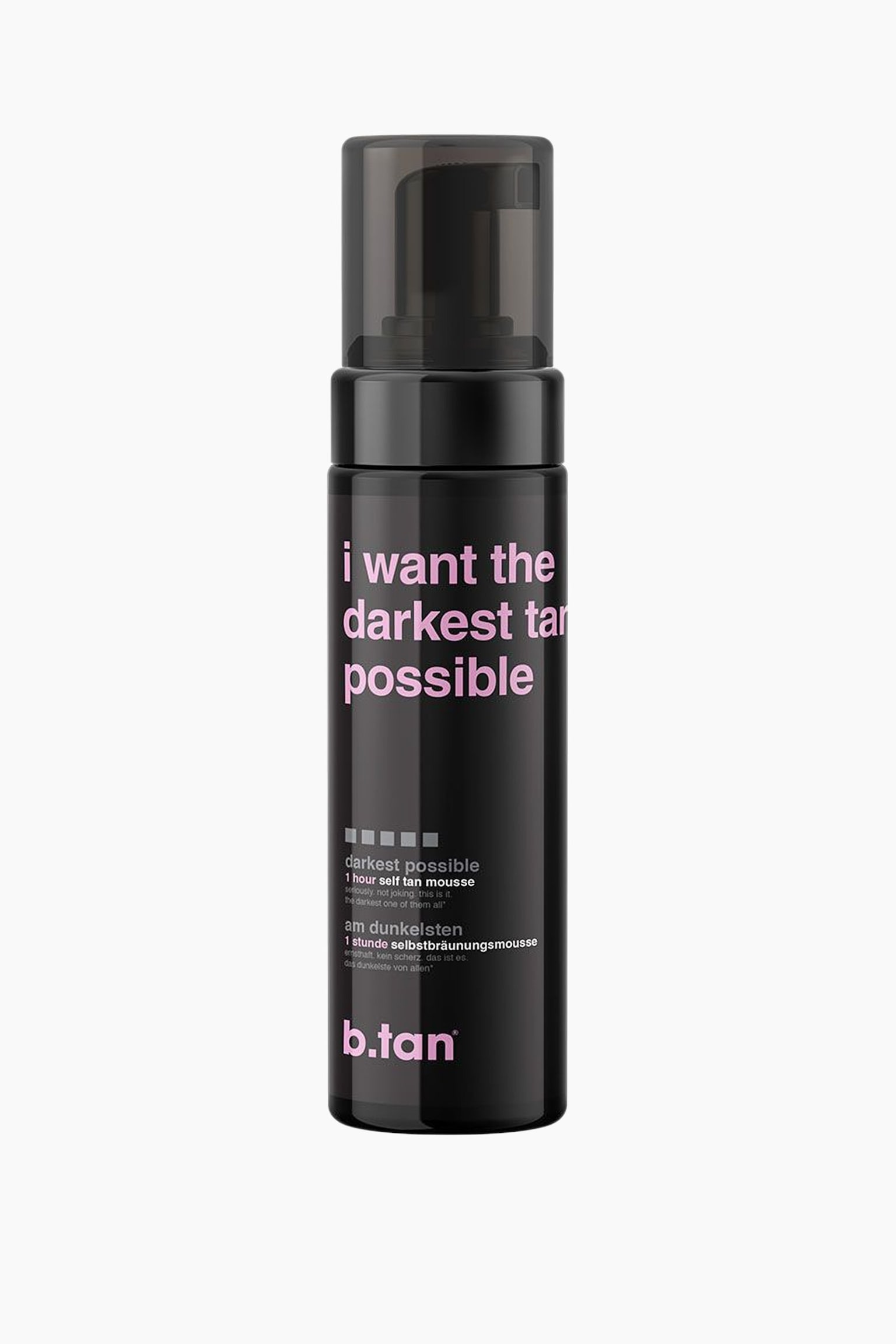 I Want The Darkest Tan Possible Self Tan Mousse - Darkest Possible - 1