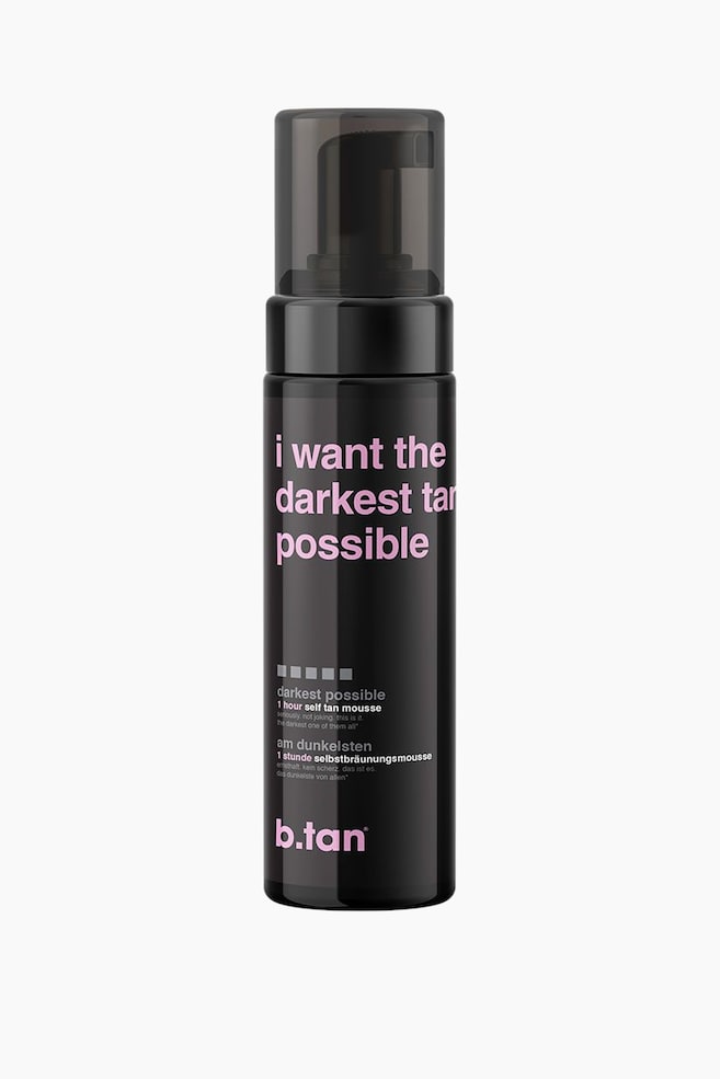 I Want The Darkest Tan Possible Self Tan Mousse - Darkest Possible - 1