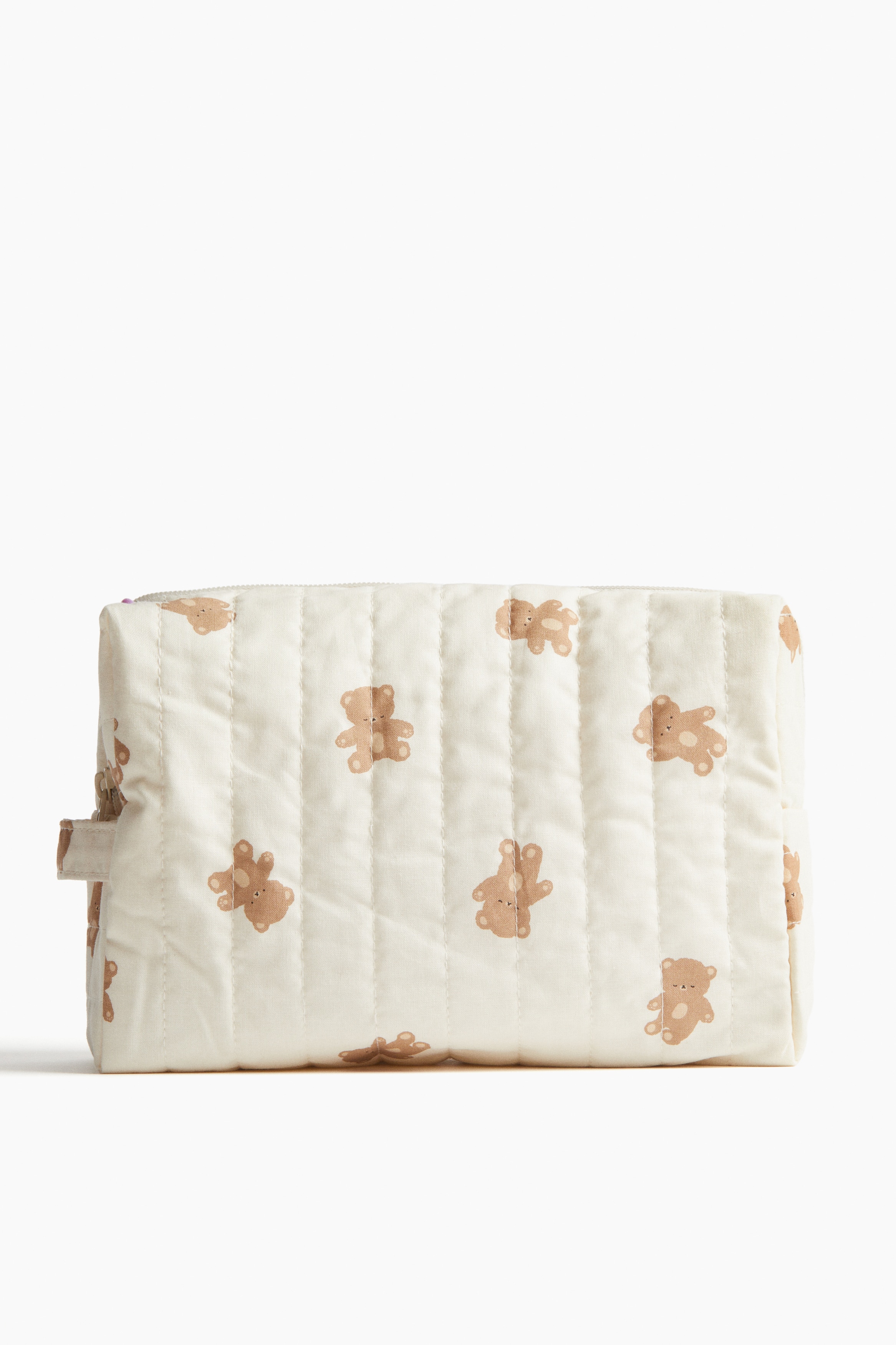 Mønstret stelleveske - Hvit/Teddybjørner