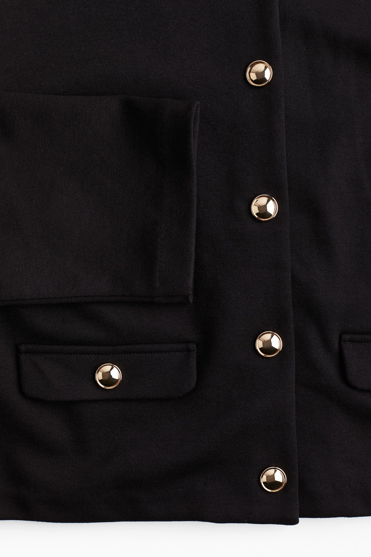 Shoulder-Pad Cardigan - image 2