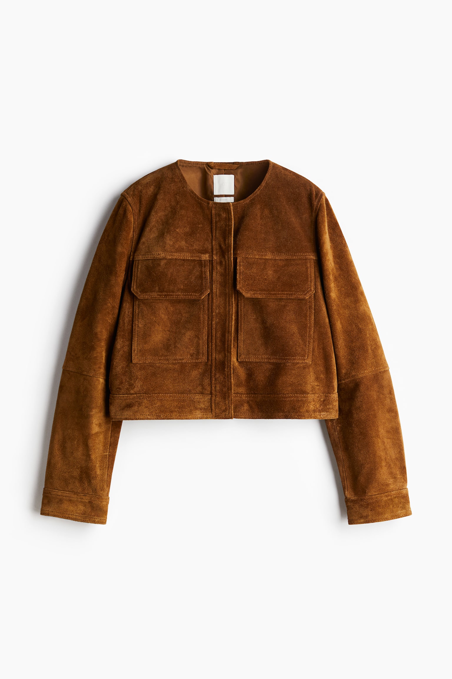 Suede jacket - Brown - 2