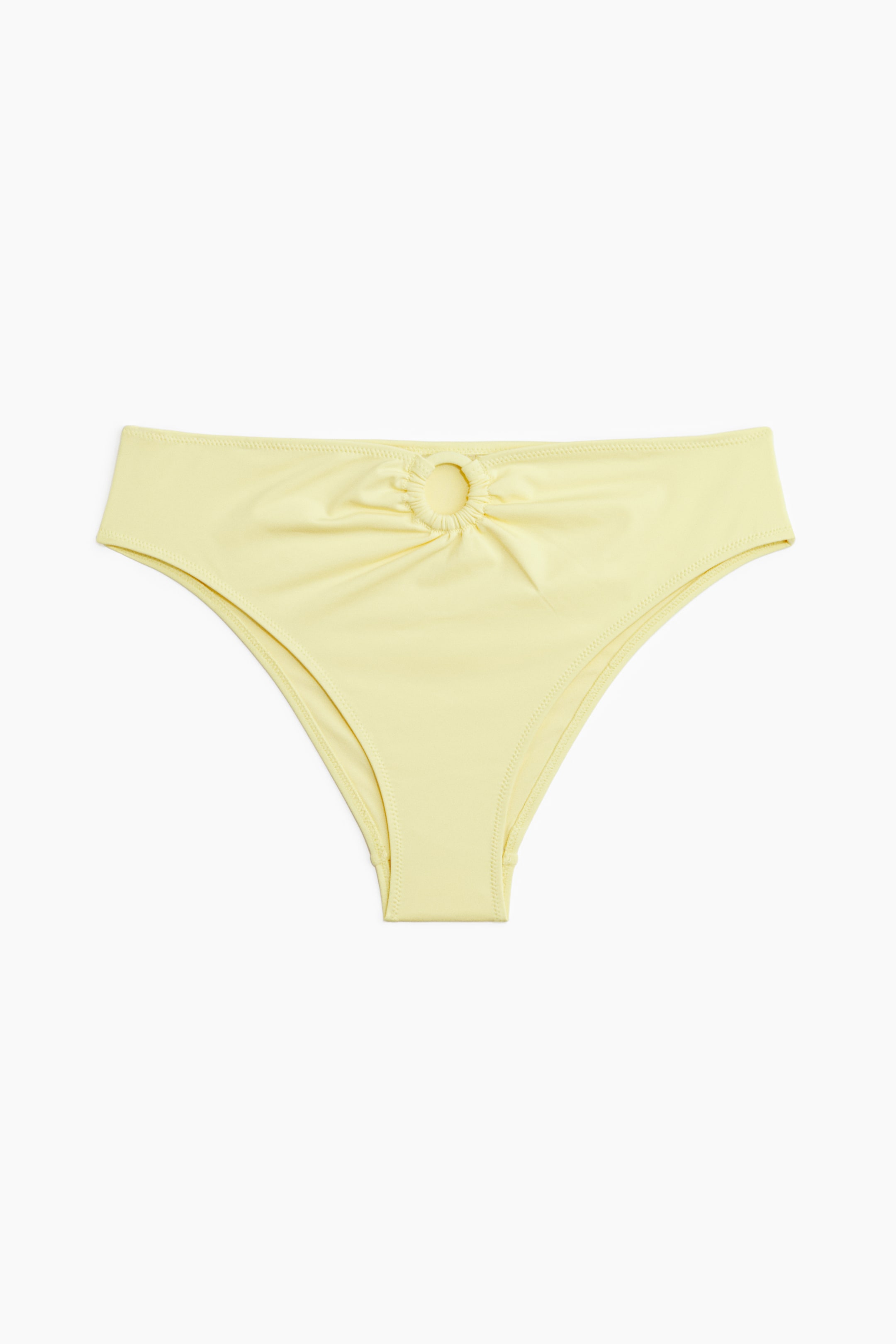View larger image: High Waist Cheeky Bikini bottoms - Light yellow - Ladies | H&M US 4