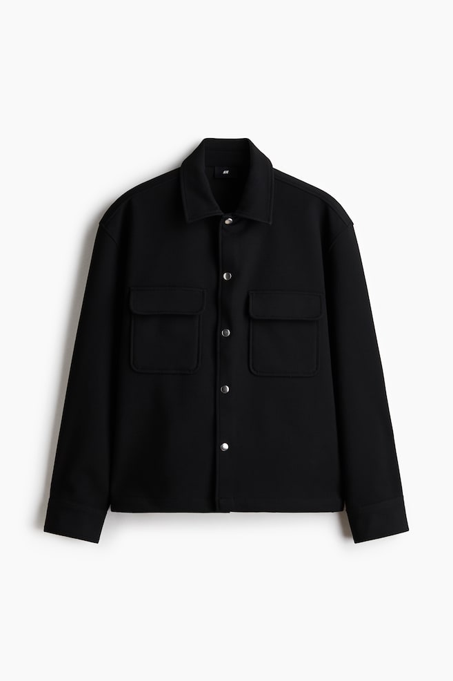 Overshirt - Black/Dark gray - 1