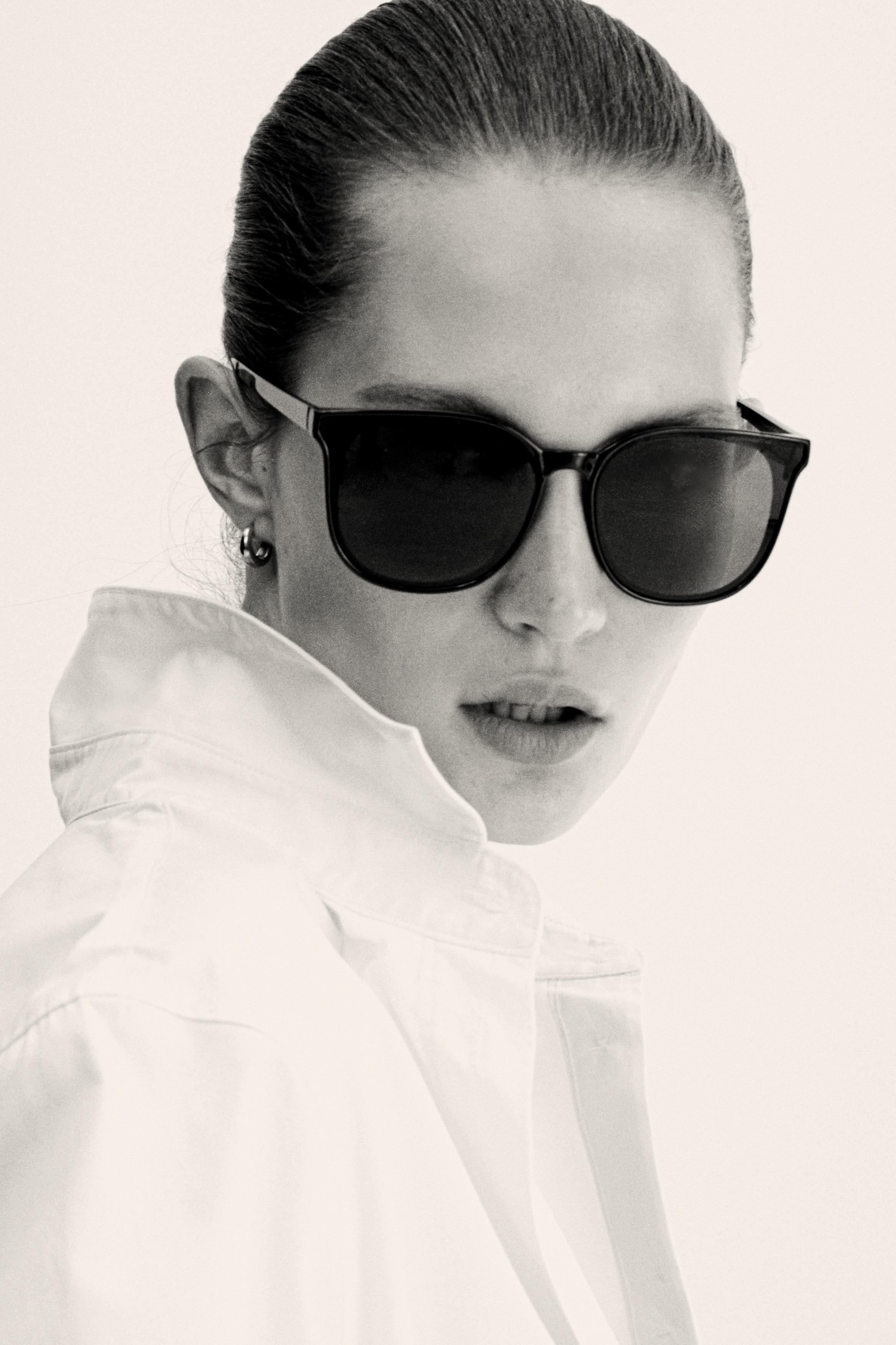 Naočare za sunce - Crna/Tamnosmeđa/dezen