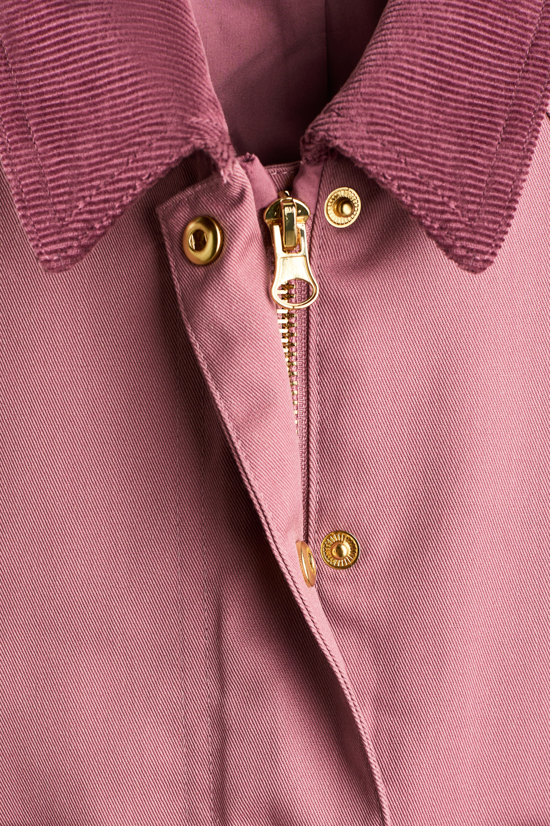 Utility Jacket with Corduroy Collar
