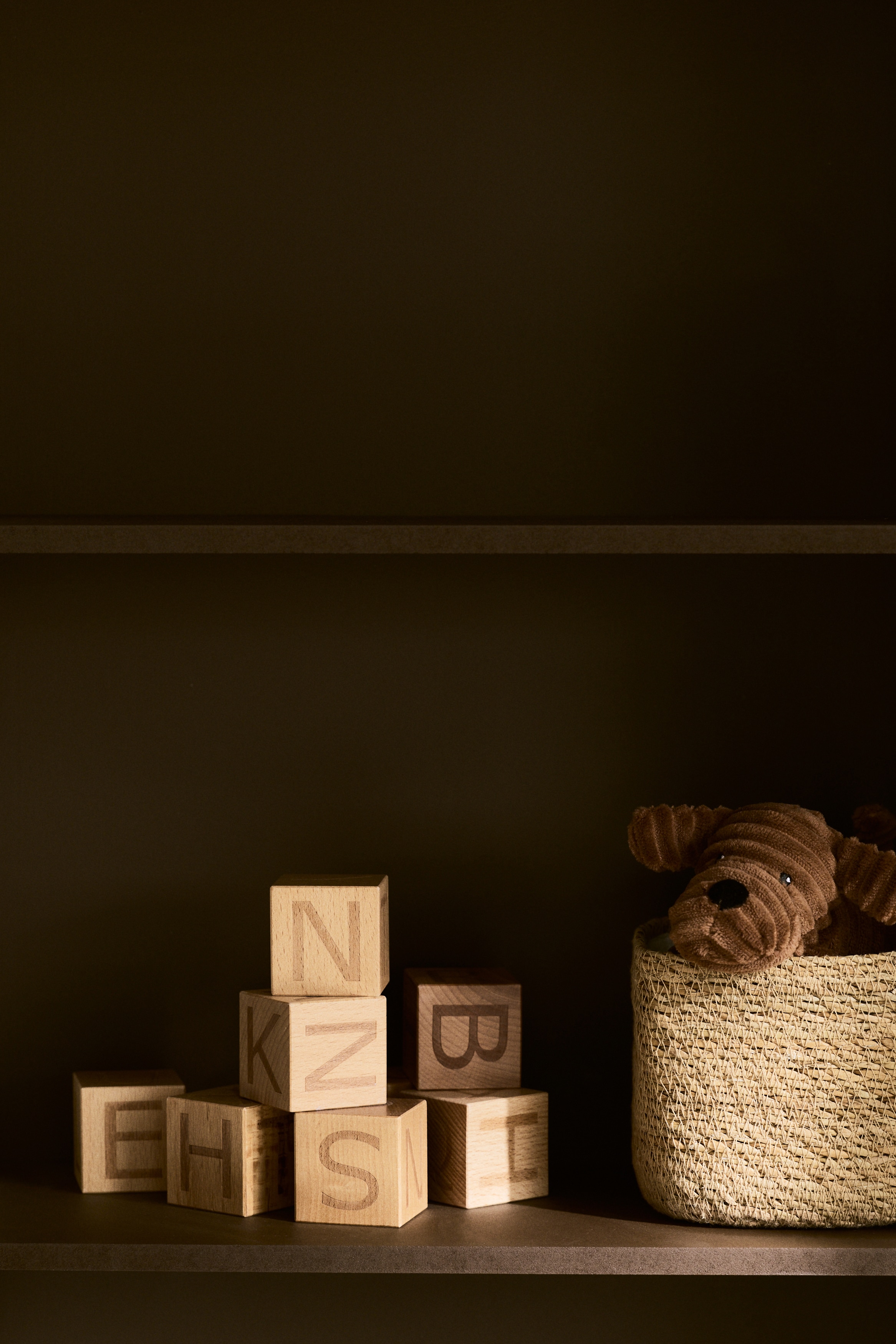 Korb aus Seegras - Beige