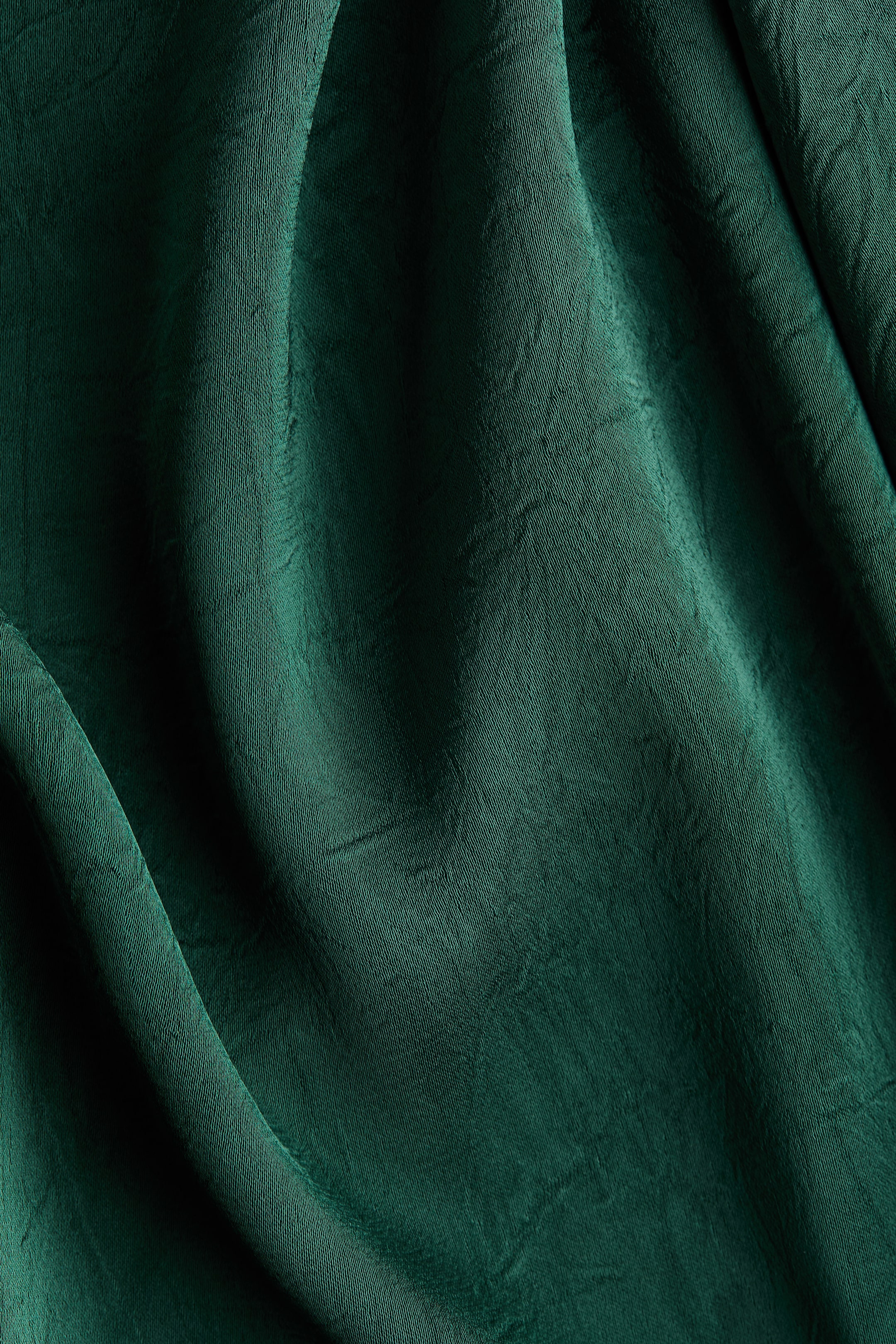 拡大画像を表示: Draped dress - ダークグリーン - レディース | H&M JP 5