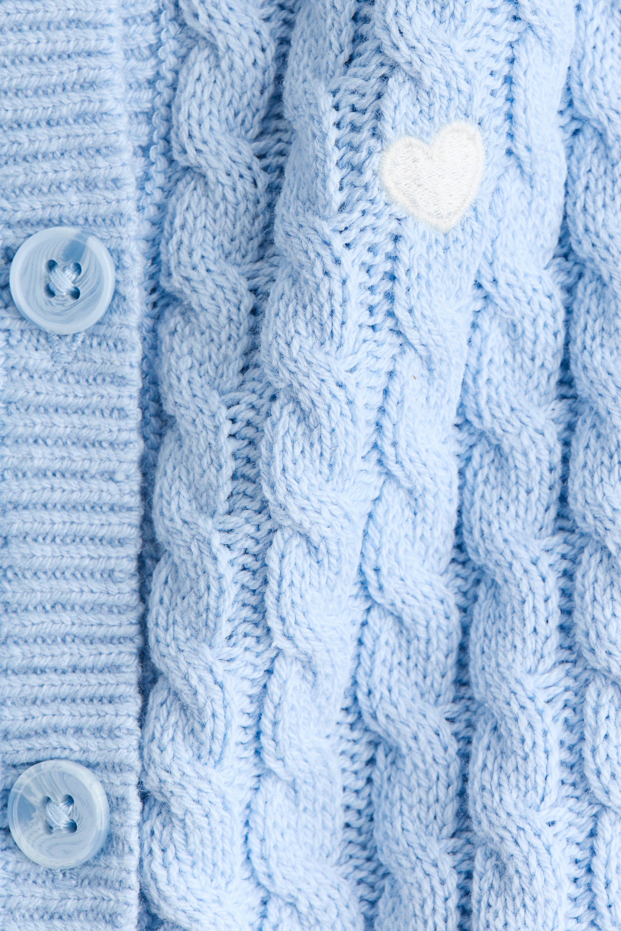 View larger image: Cable-knit cardigan - Blue - Kids | H&M IE 2
