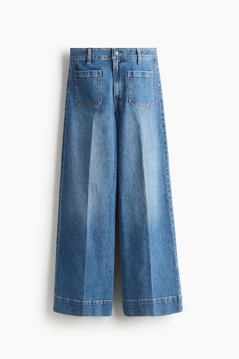 Wide High Jeans